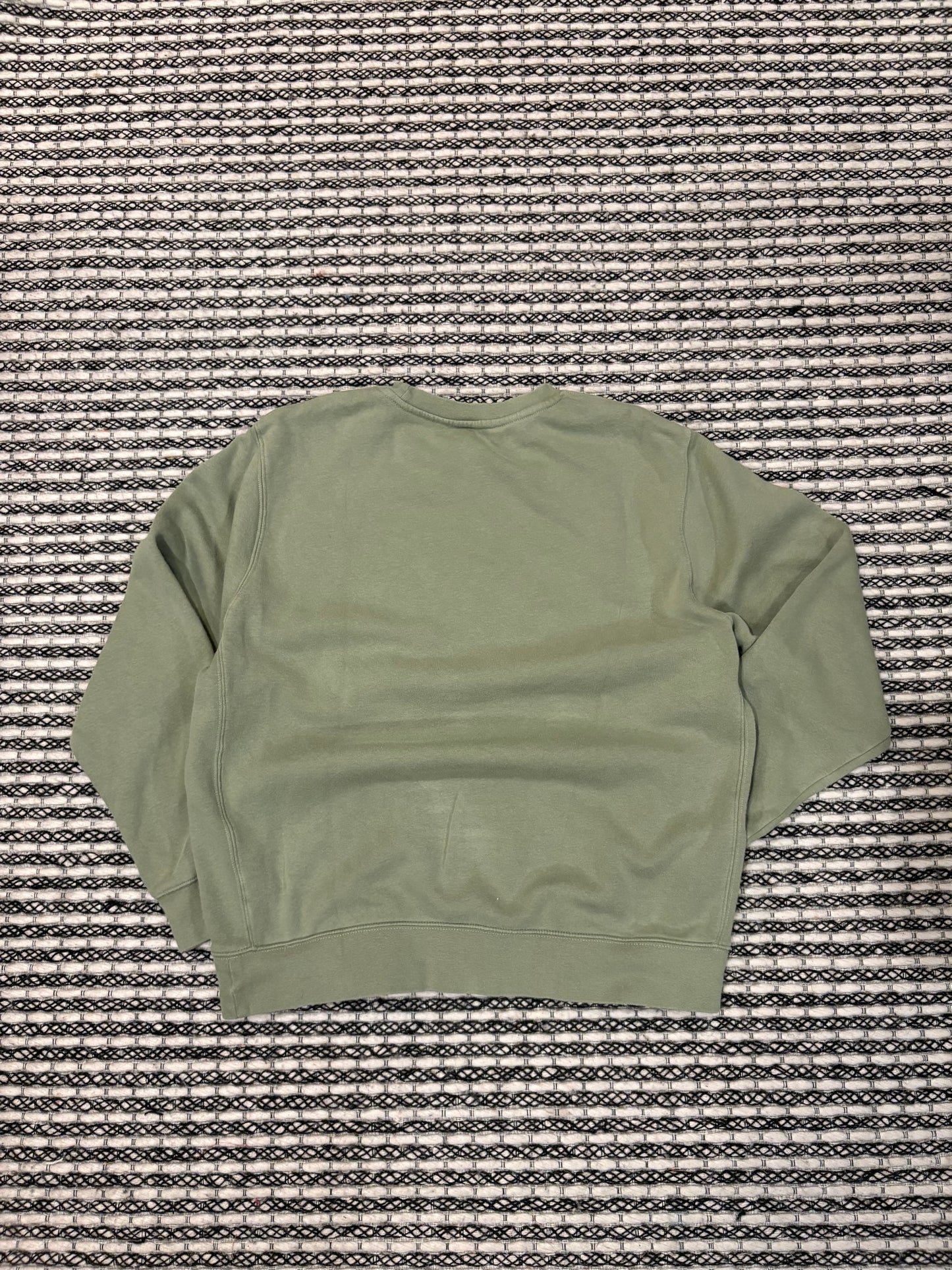Olive Green Nike Crewneck