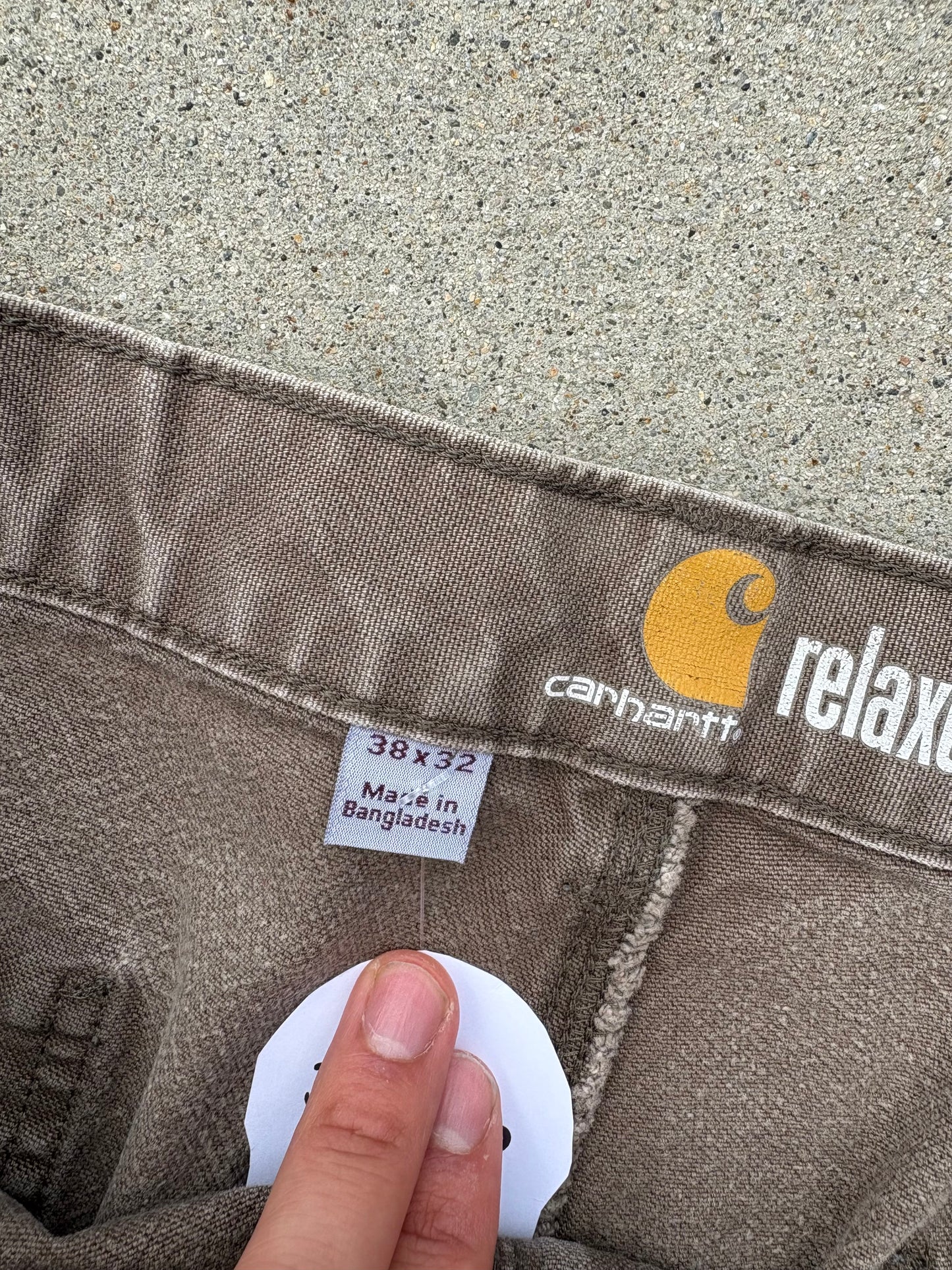 Carhartt Faded Brown Pants