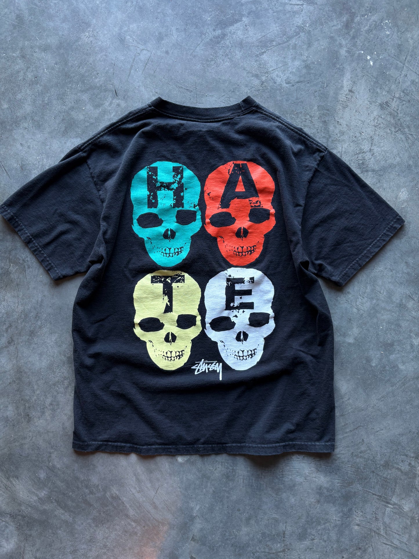 Stussy Love/Hate Graphic Tee