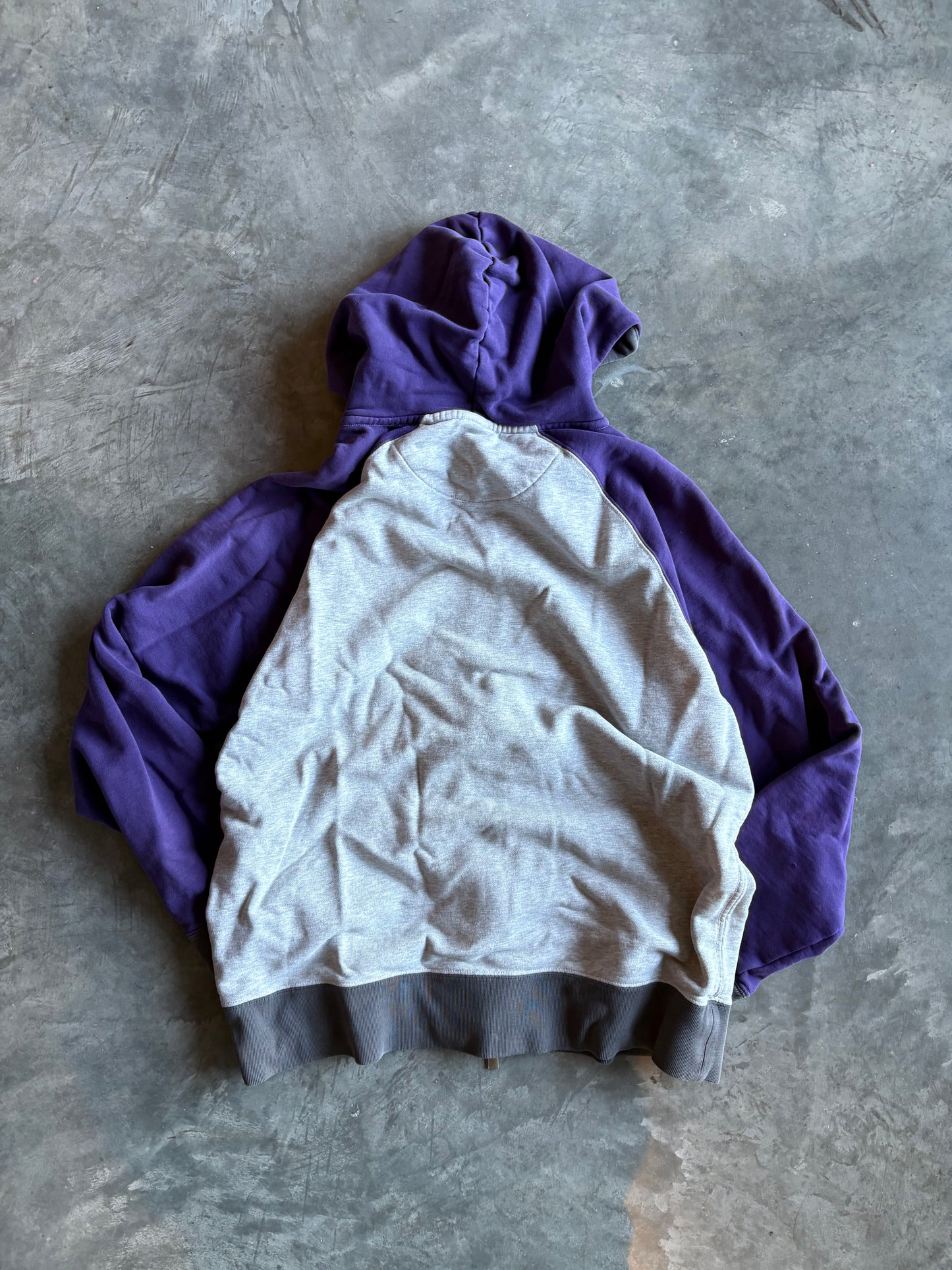 00s Purple Nike Zip Up Hoodie