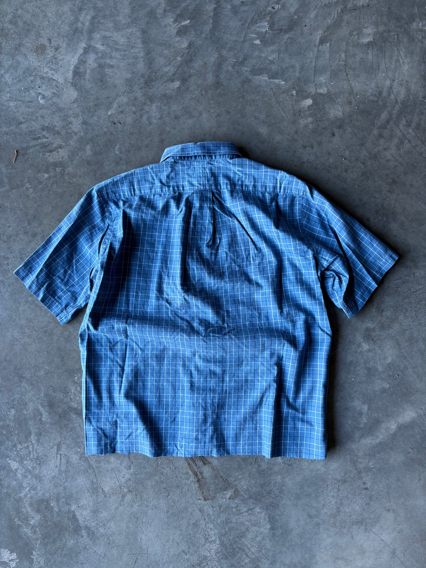 LL Bean Crop Button Up