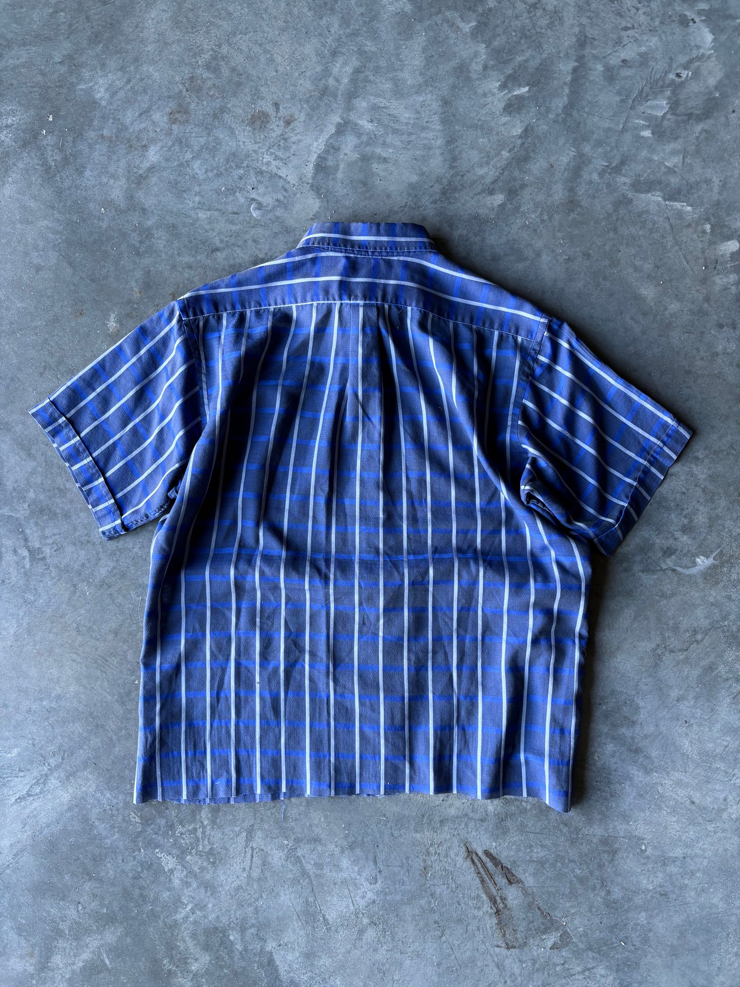 Vintage Crop Button Up