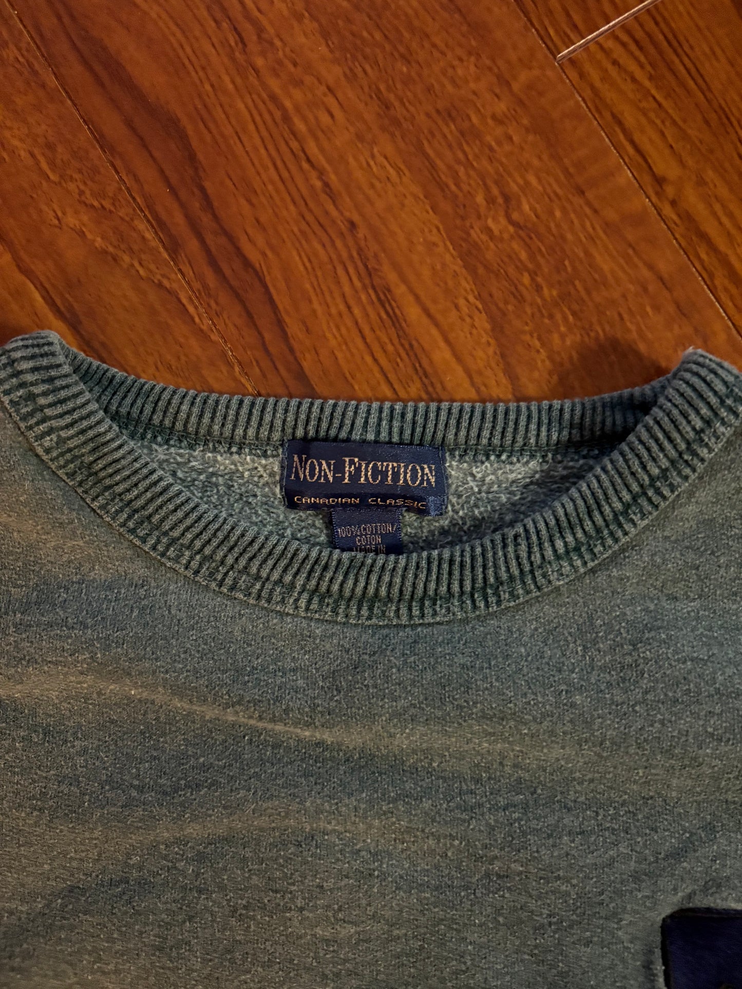 Vintage Faded Non-Fiction Crew
