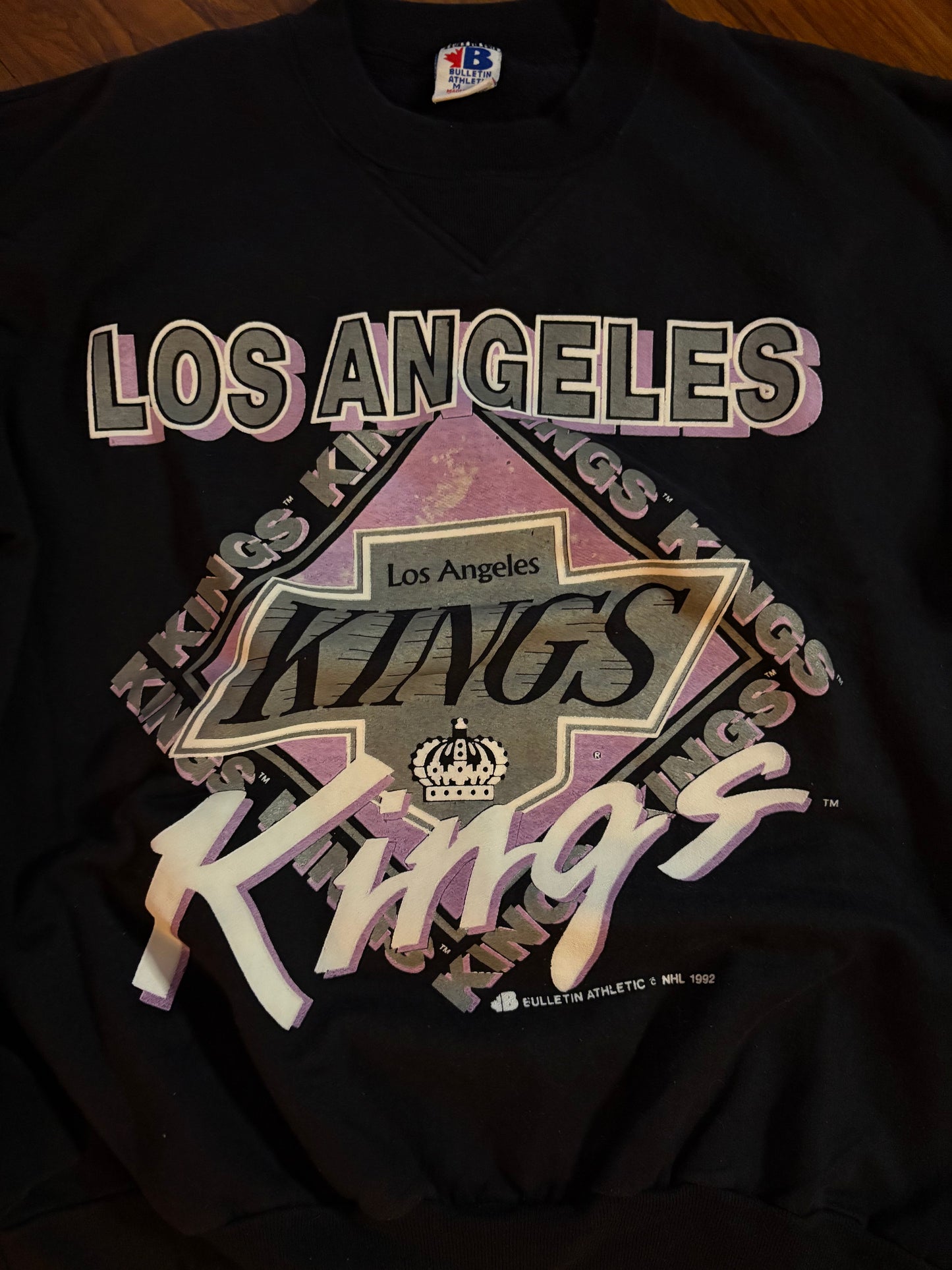 Vintage Ladies Los Angeles King 1992 Crew