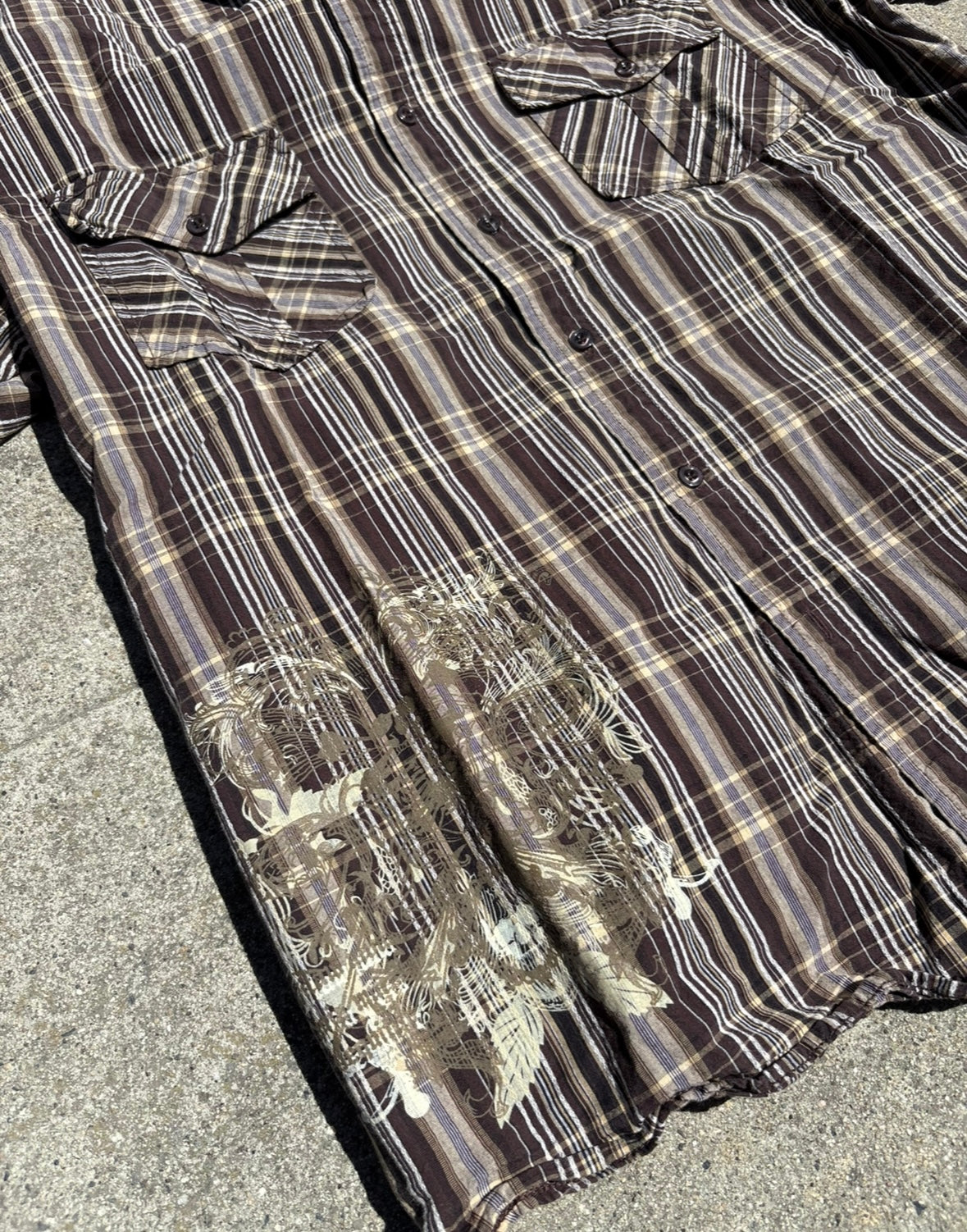 y2k Button Up