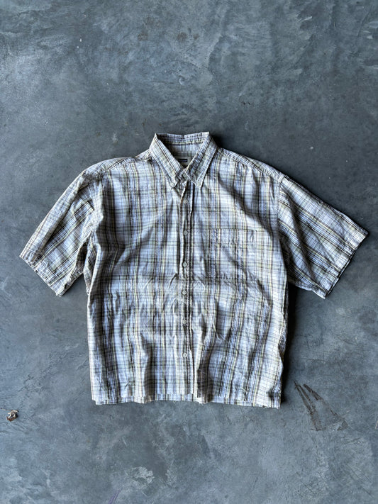 Haggar Crop Button Up