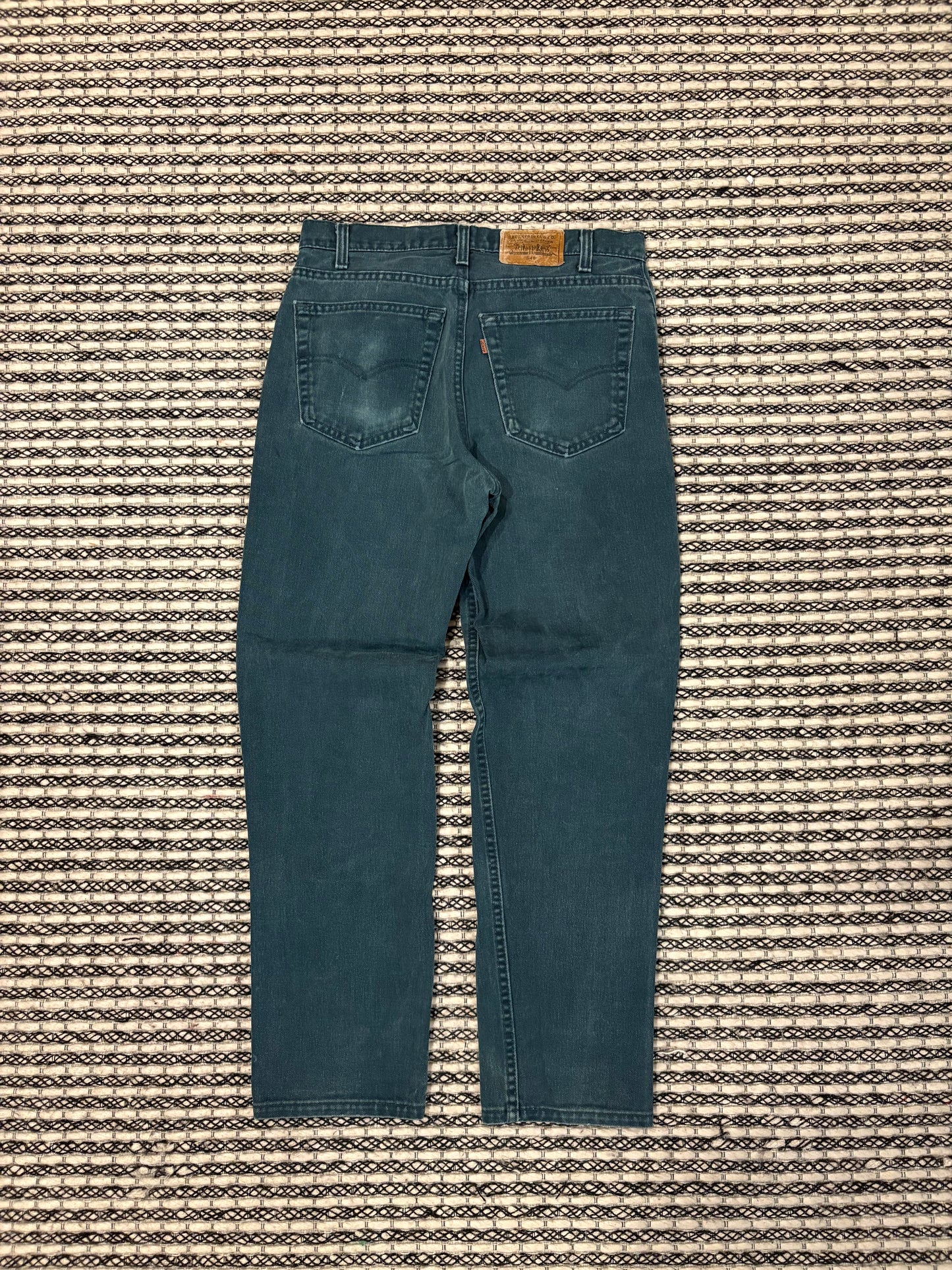 Vintage Orange Levi’s Denim Green Pants