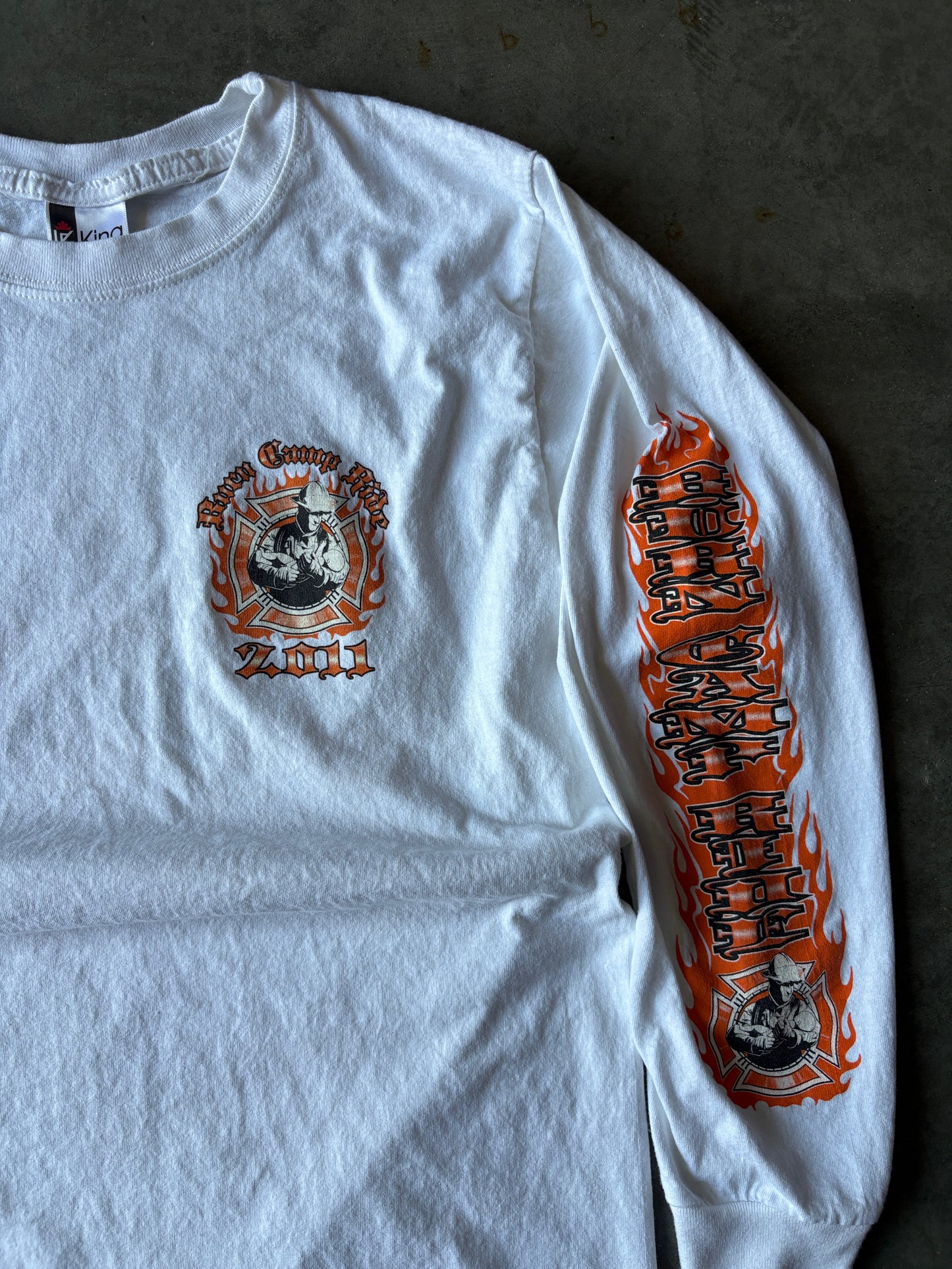 Vintage Fire Fighter Long Sleeve