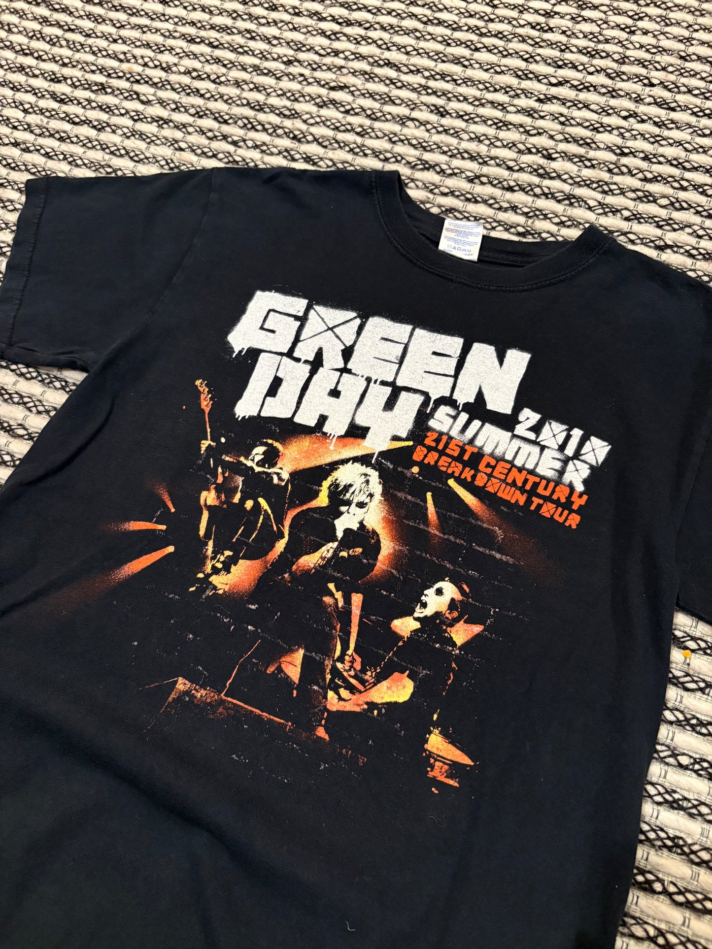 Green Day 2010 Band Tee