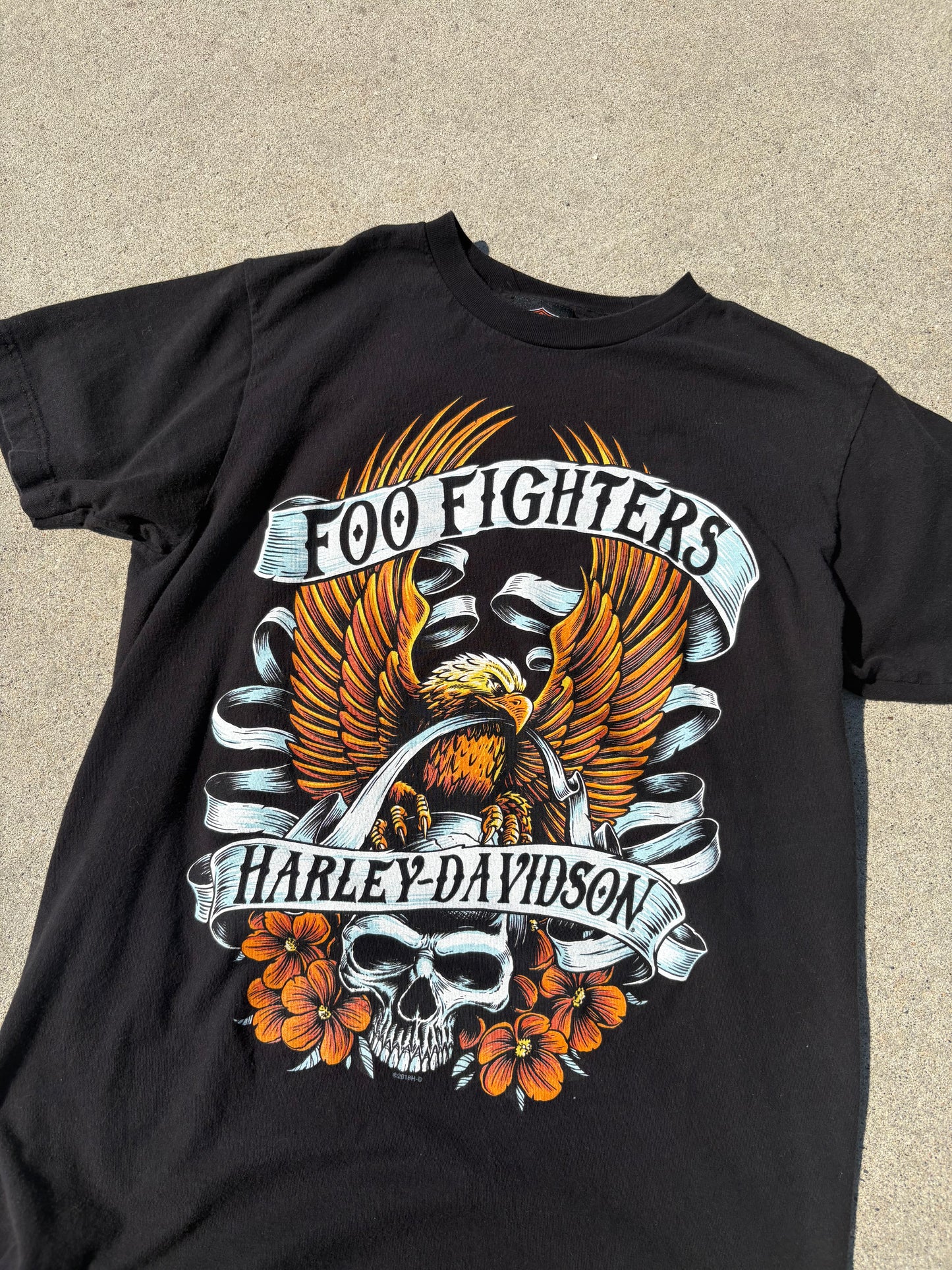 Foo Fighters Harley Davidson Tee
