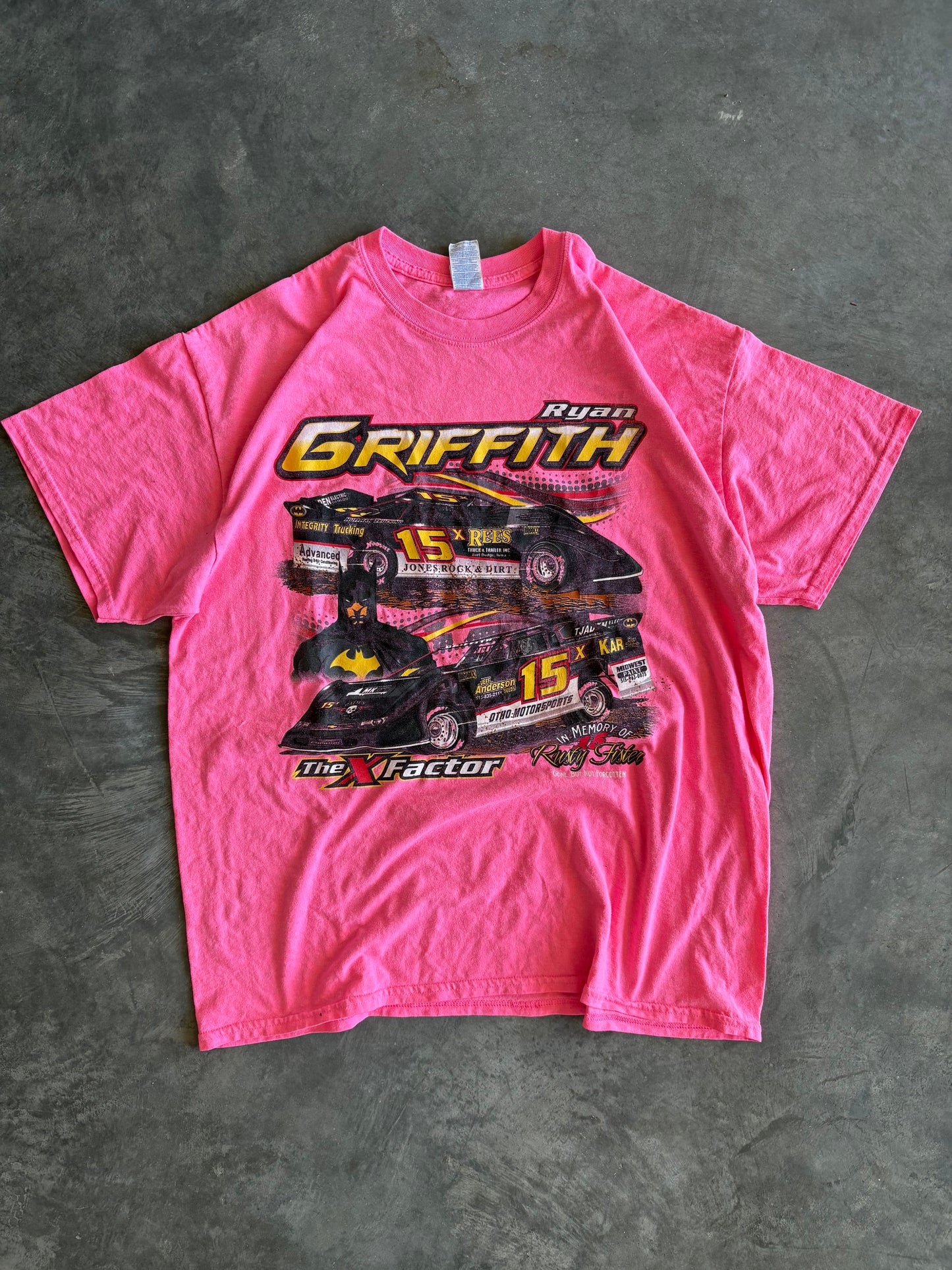 Ryan Griffith Race Tee “Batman”