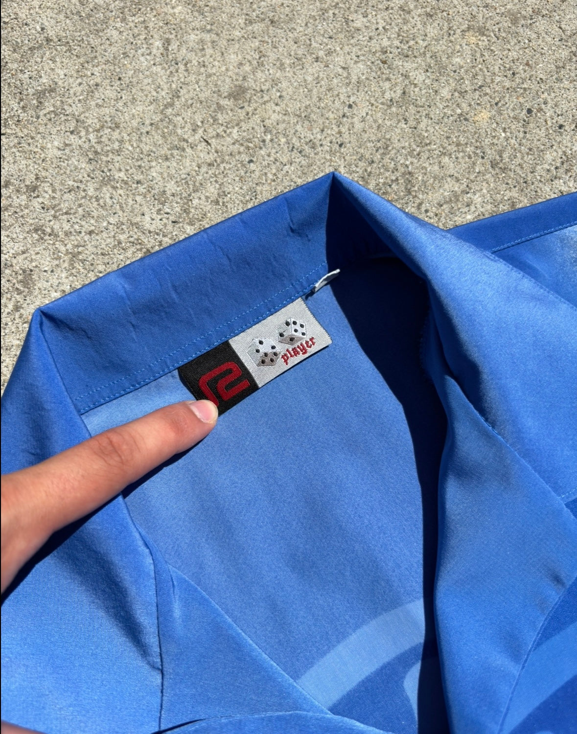 y2k Bowling Button Up