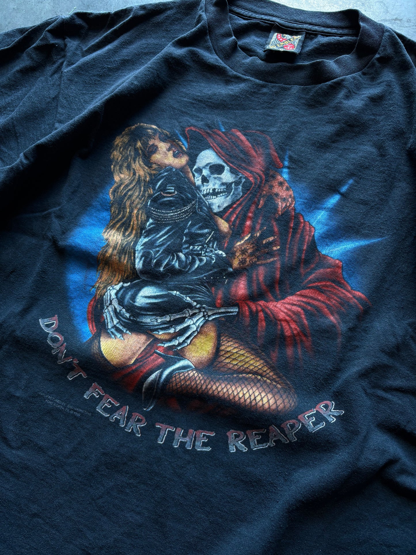 1992 Don’t Fear the Reaper 3D Emblem Tee