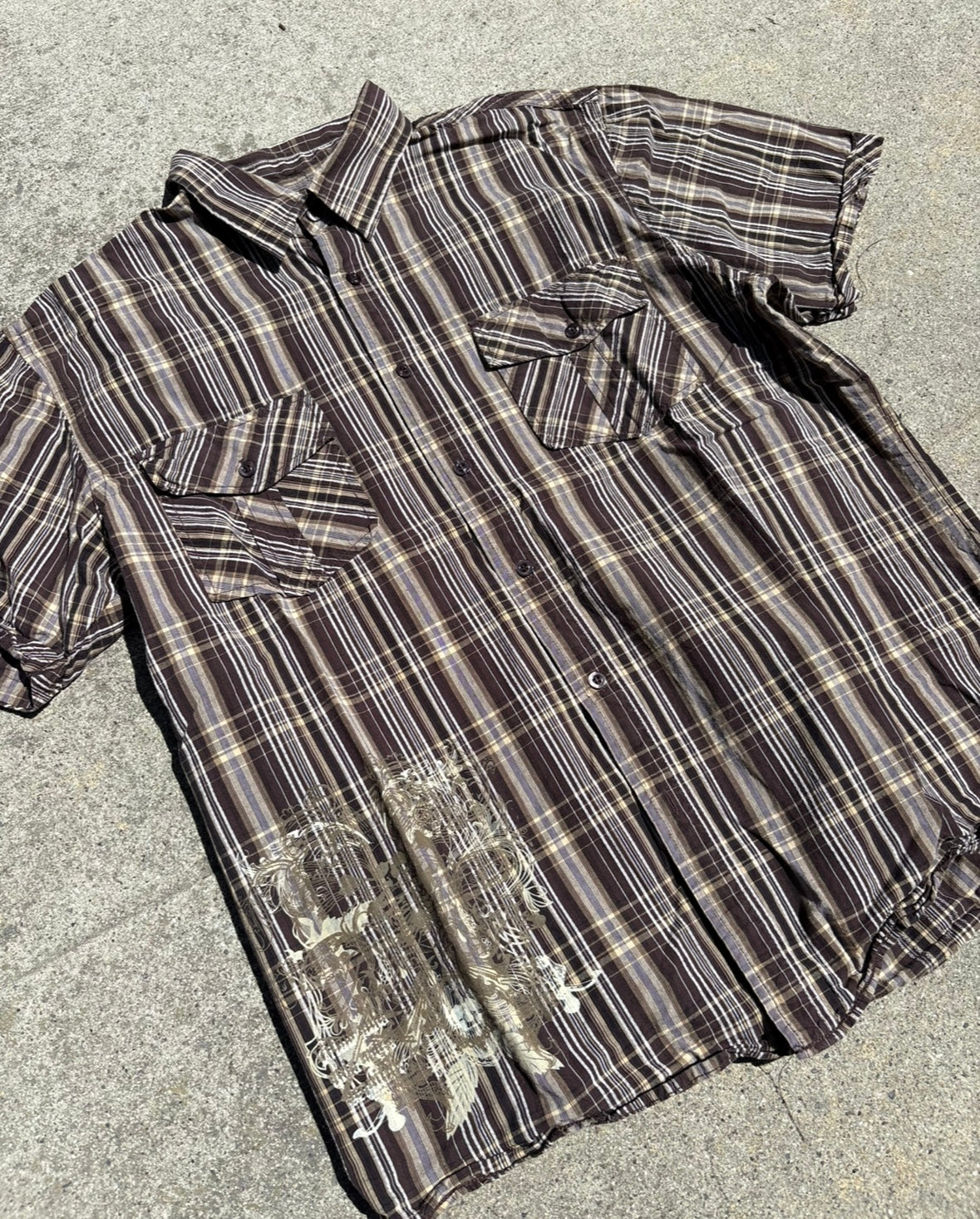 y2k Button Up