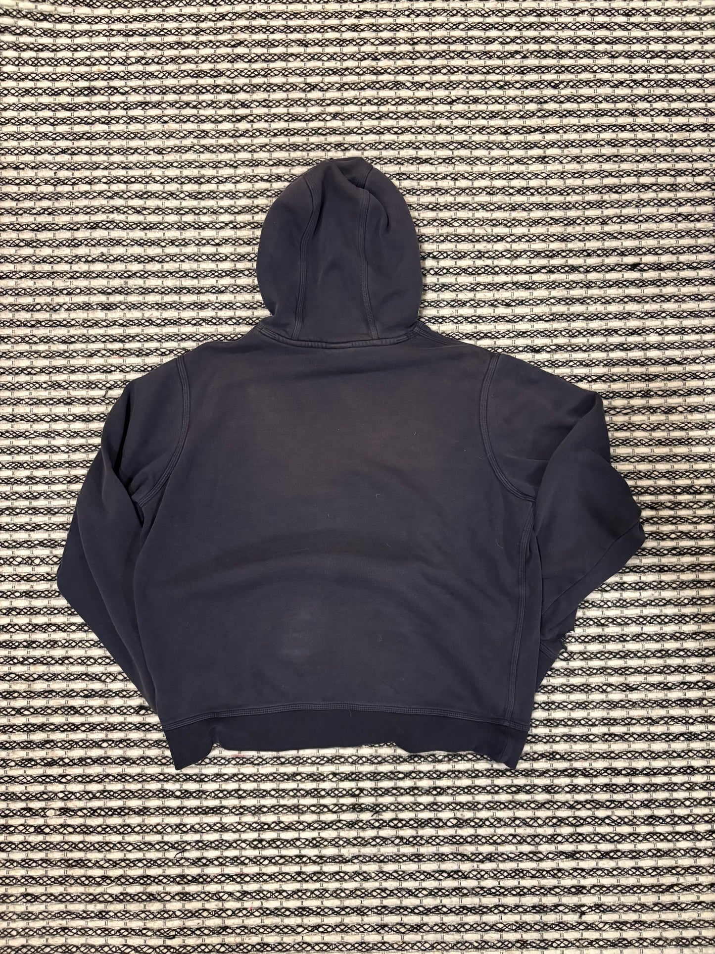 Vintage Navy Distressed Nike Hoodie