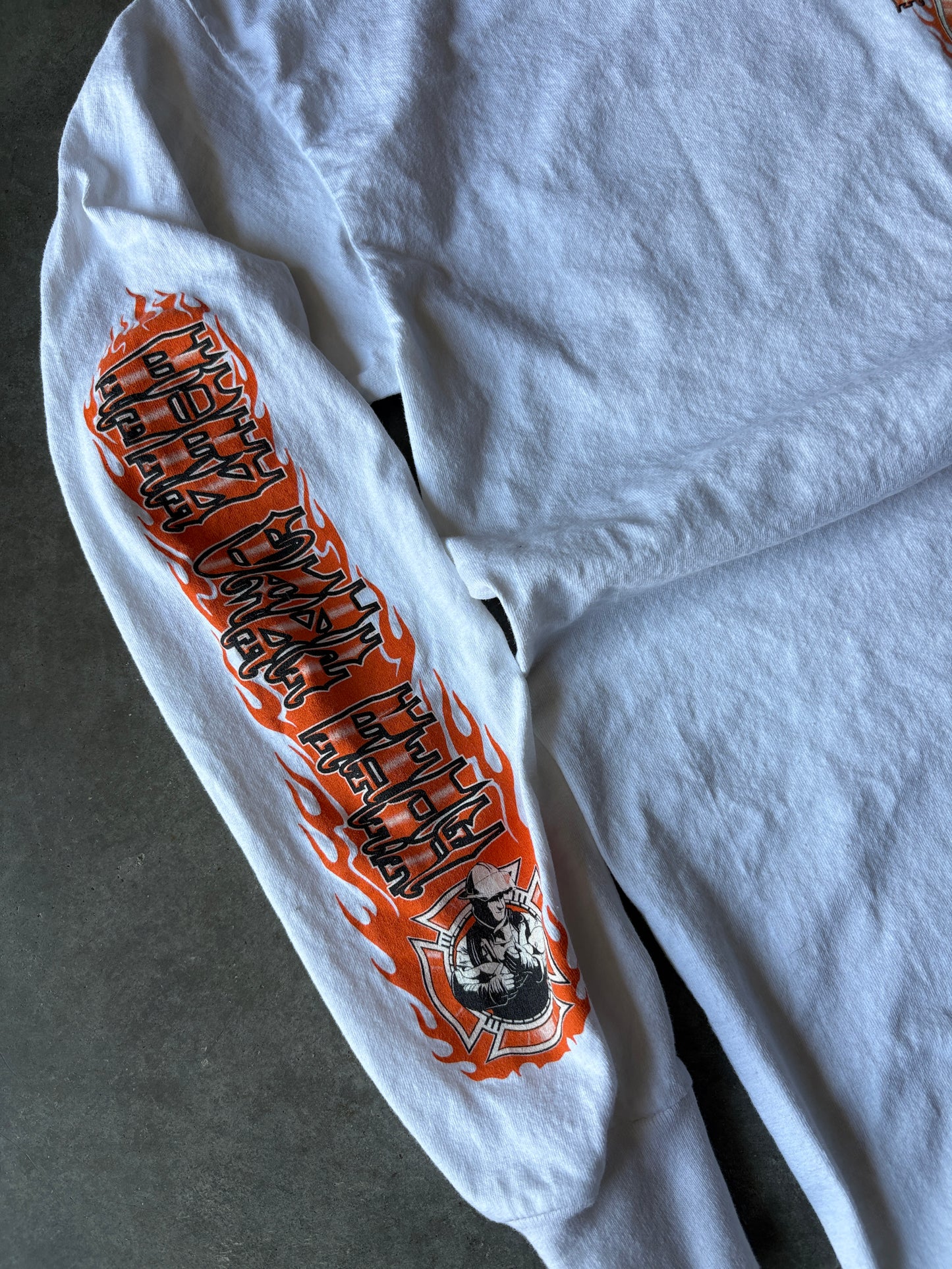 Vintage Fire Fighter Long Sleeve