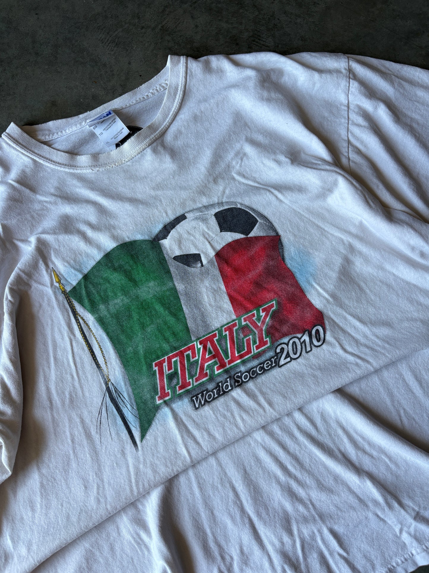 2010 Italy Football Tee