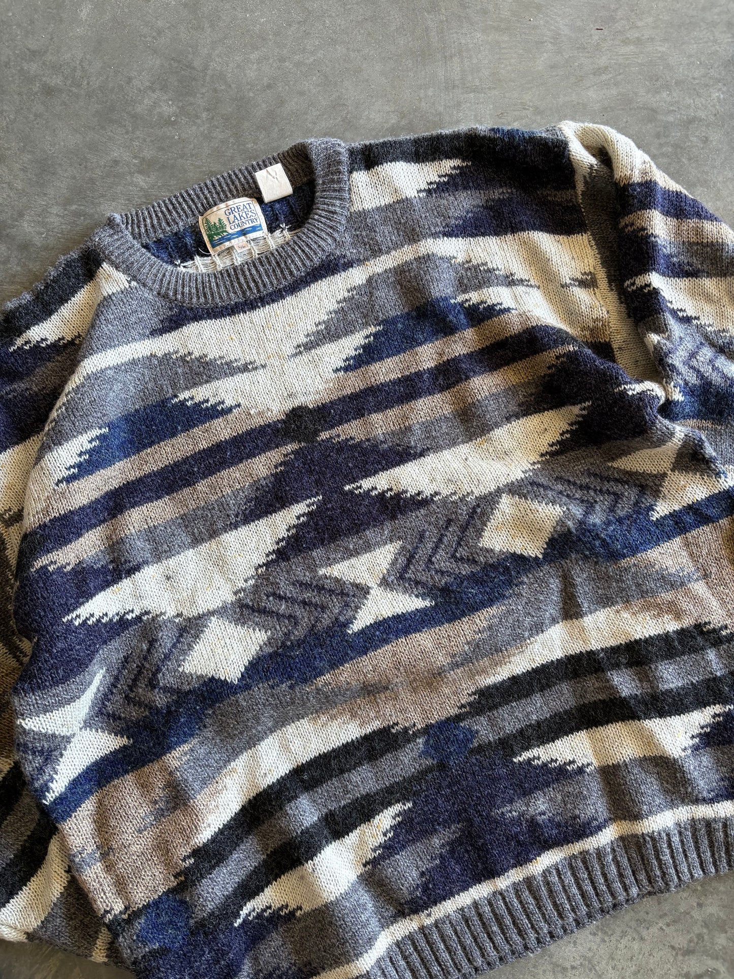 Vintage Knit “Great Lakes”