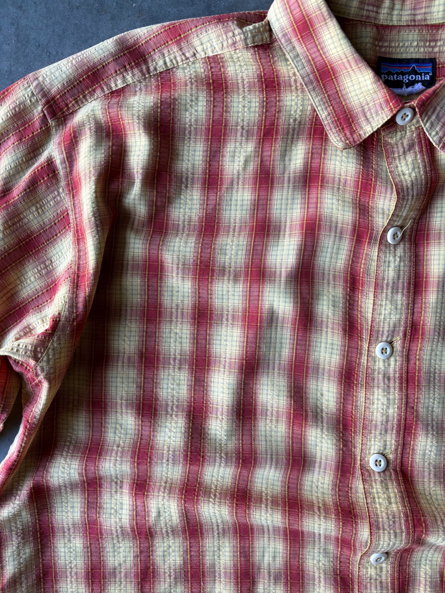 Patagonia Crop Button Up