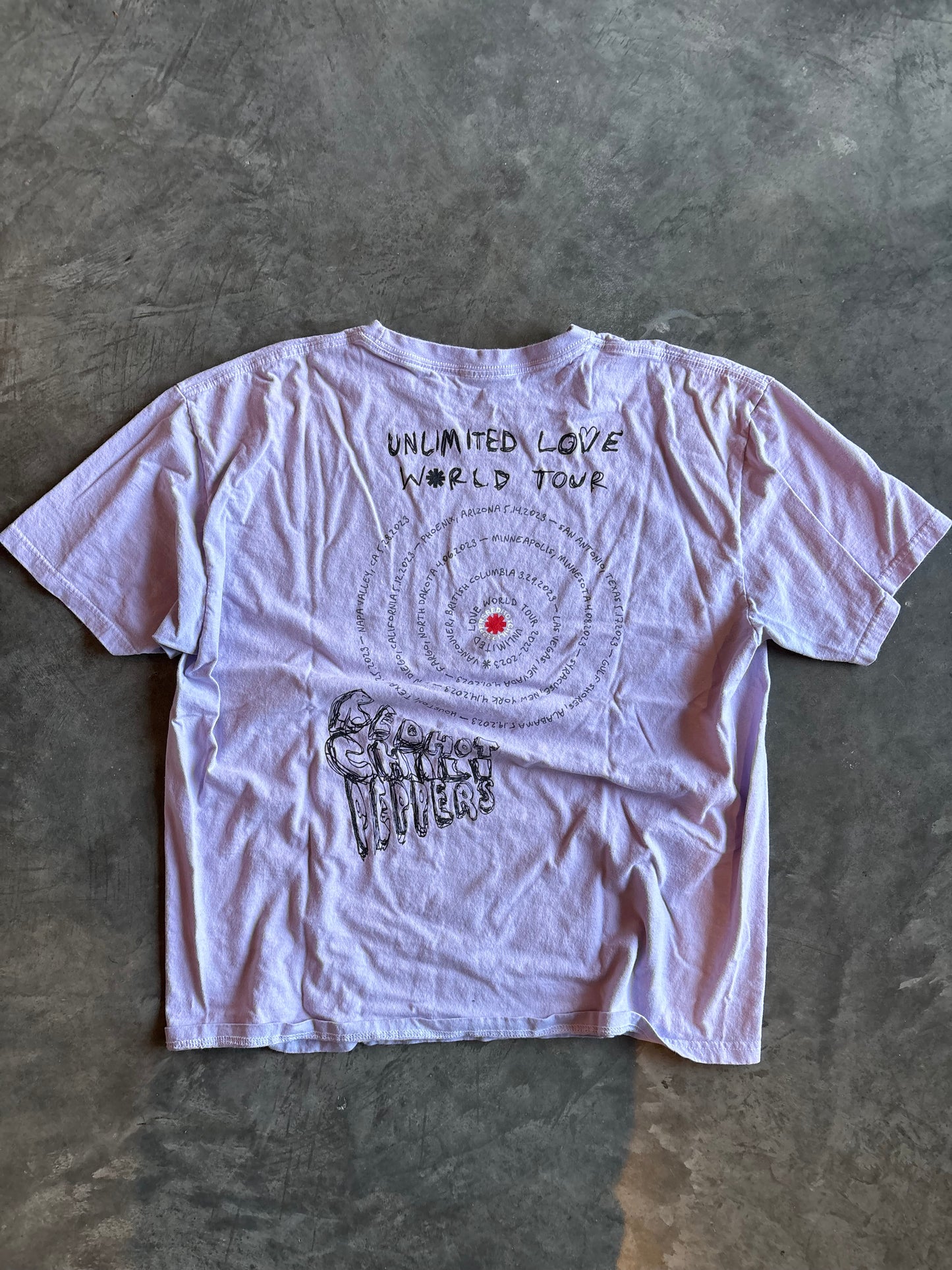 Red Hot Chilli Peppers Tour Tee