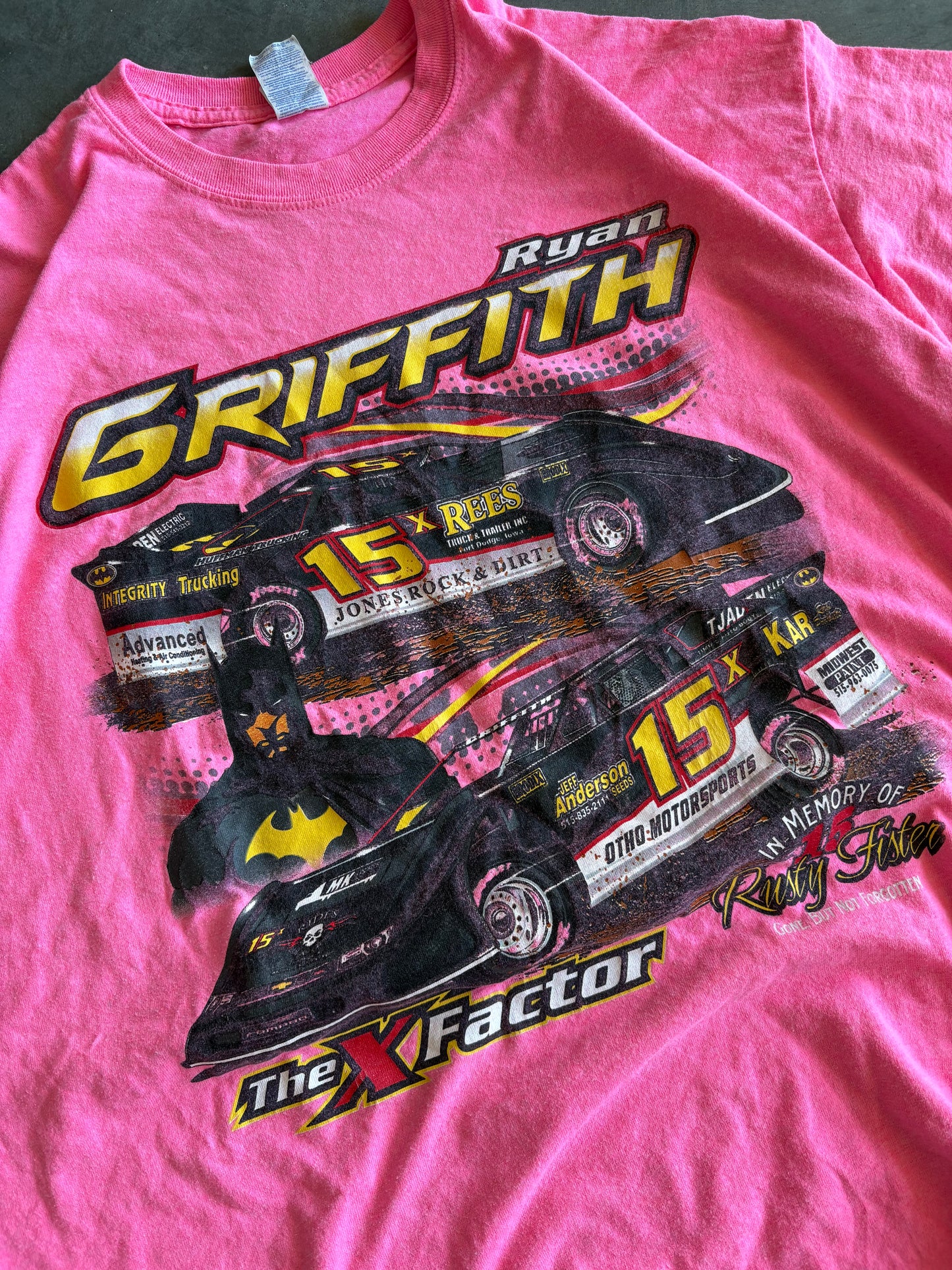Ryan Griffith Race Tee “Batman”