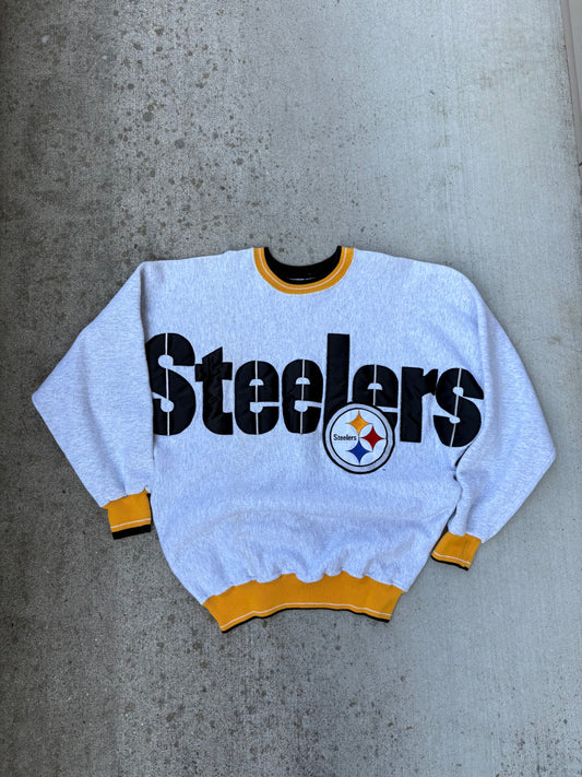 Vintage Steelers Spell Out Crewneck