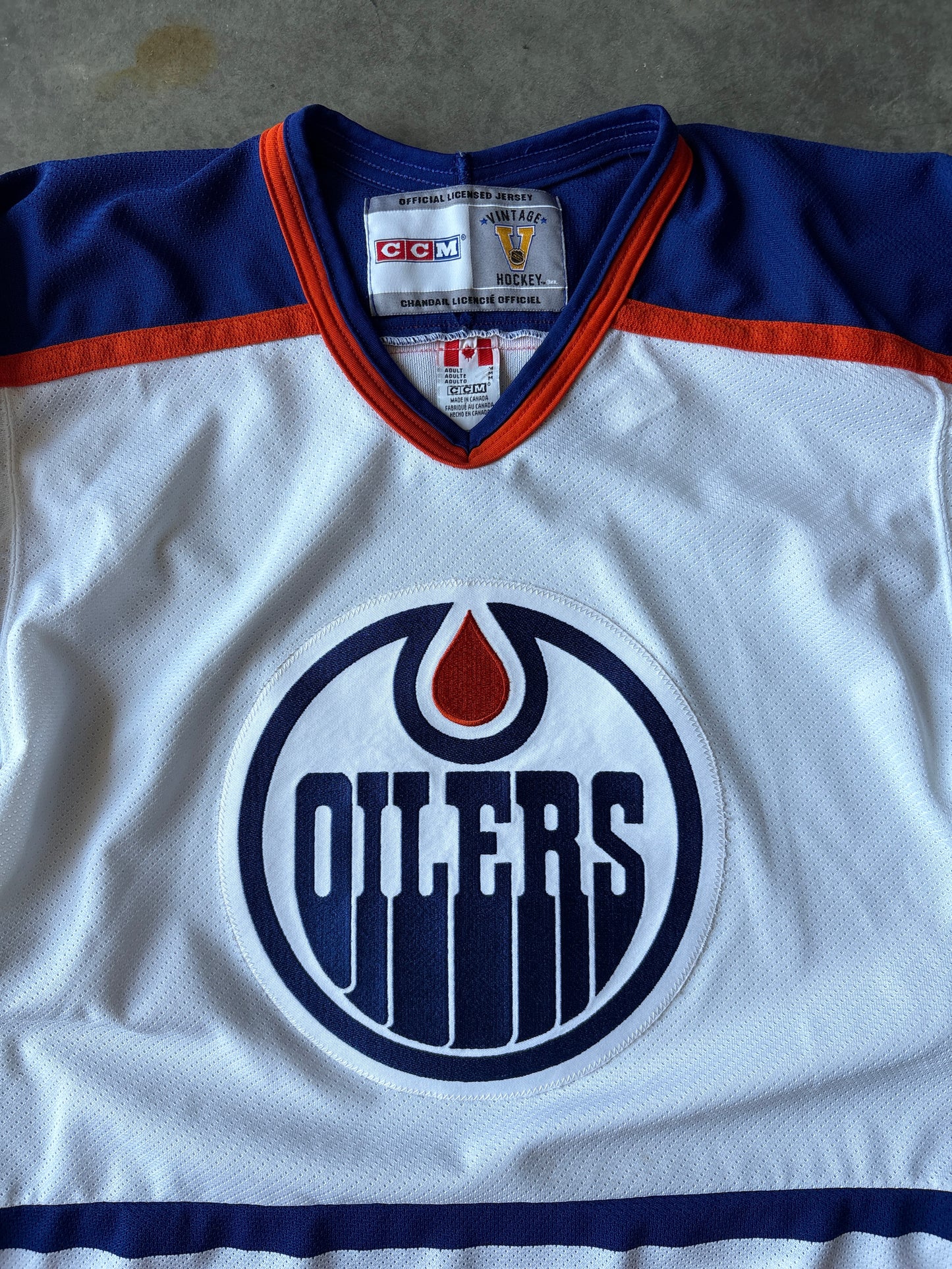 Vintage Oilers Jersey