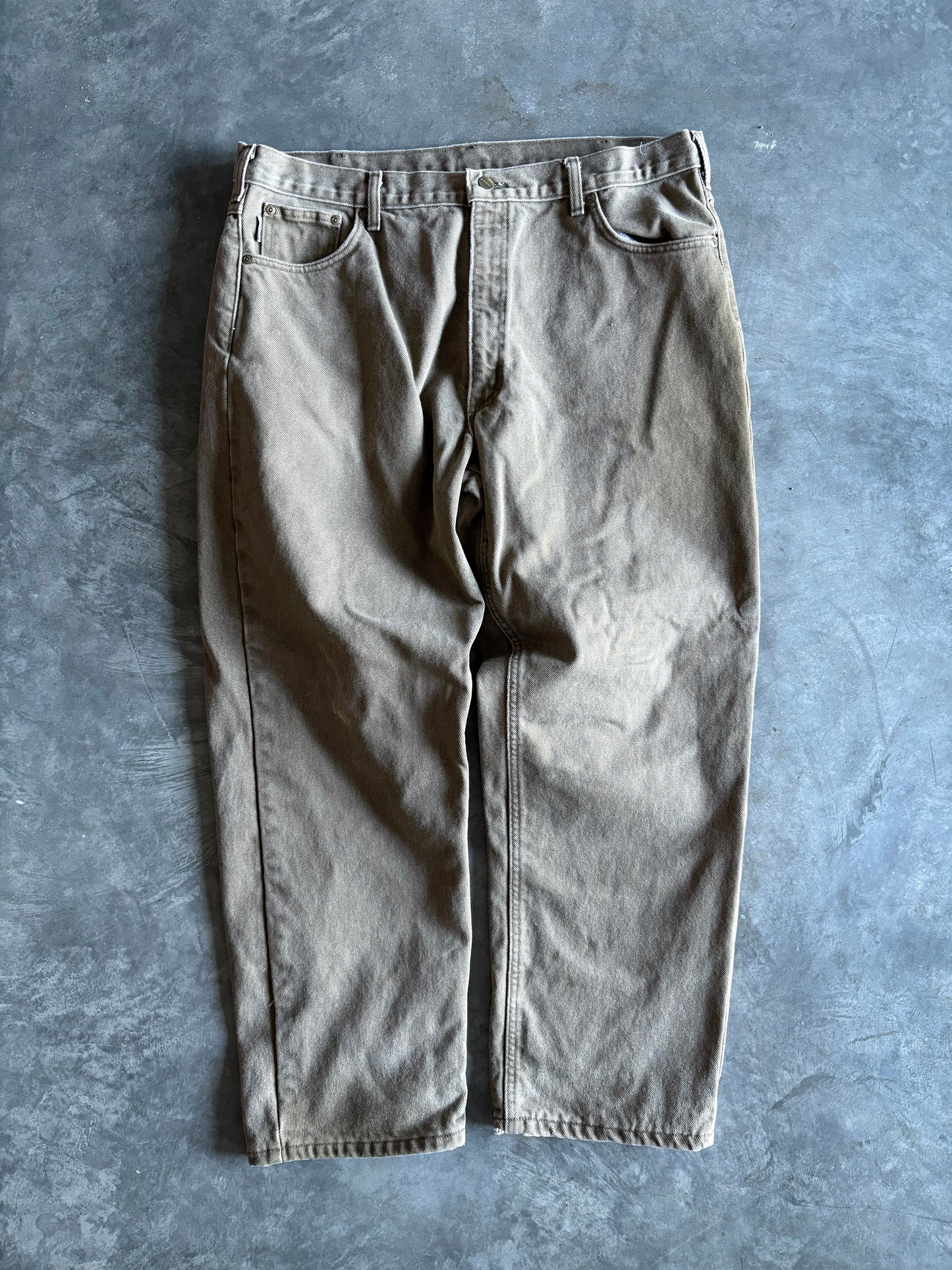 Tan Carhartt Lined Pants