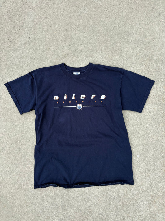 Edmonton Oilers Spell Out Tee
