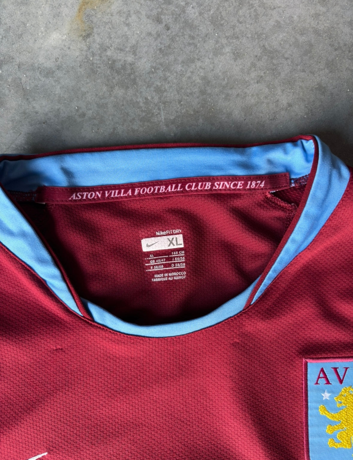 2007/08 Aston Villa Home Jersey