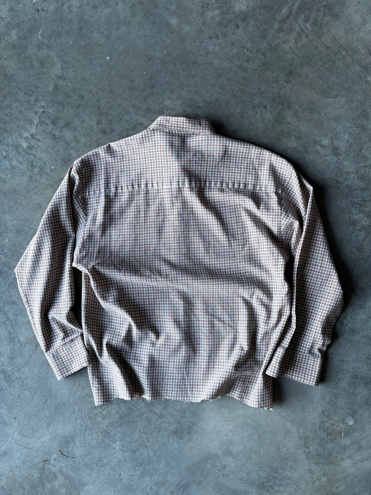 Retreat Crop Long Sleeve Button Up