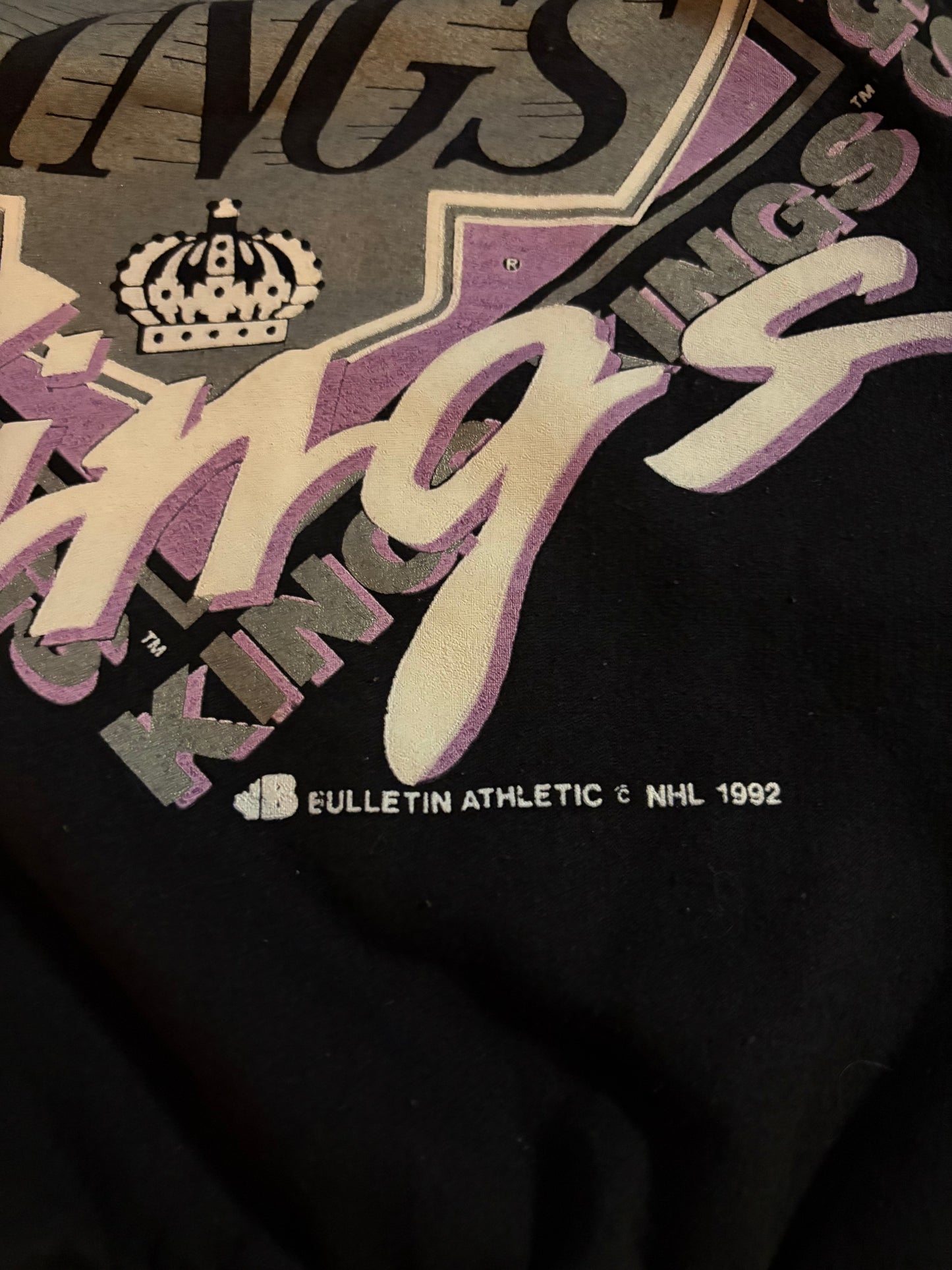 Vintage Ladies Los Angeles King 1992 Crew