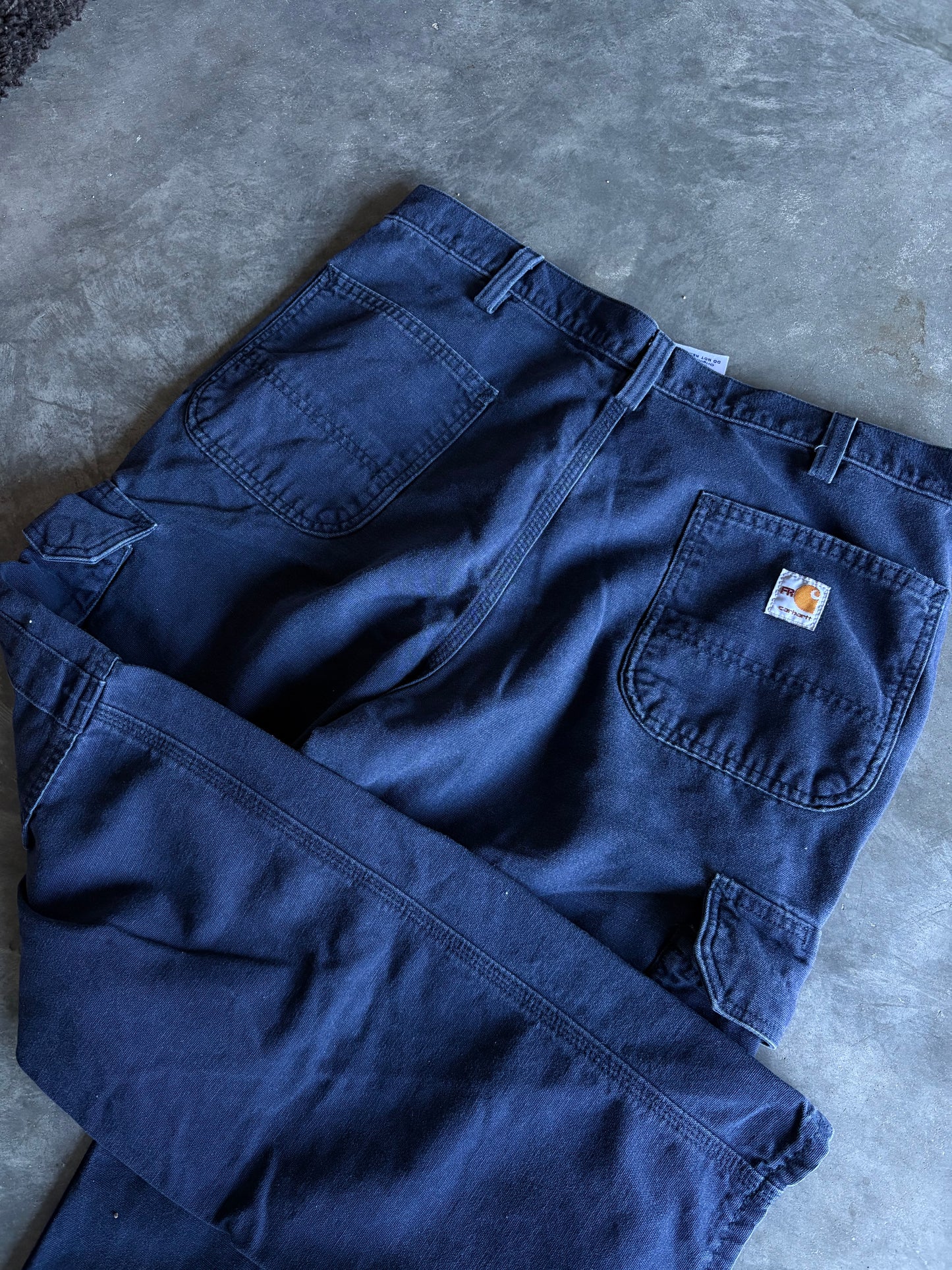 Navy Carhartt Cargo Pants