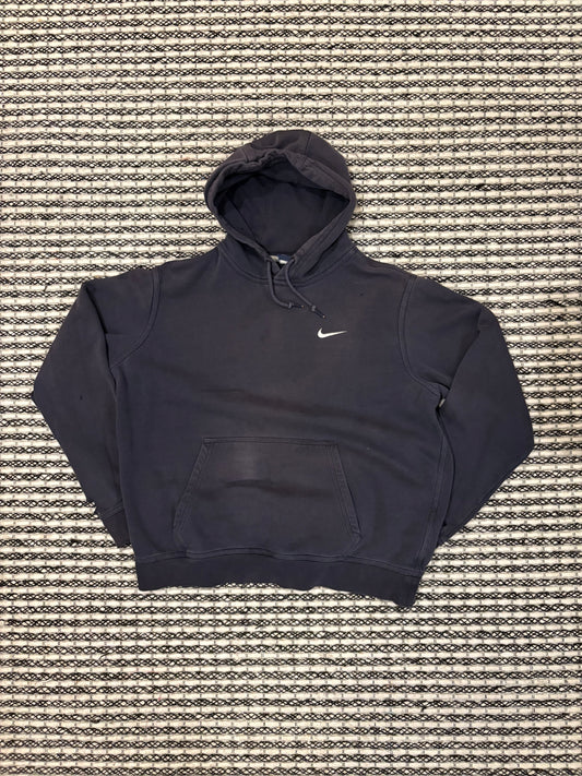 Vintage Navy Distressed Nike Hoodie