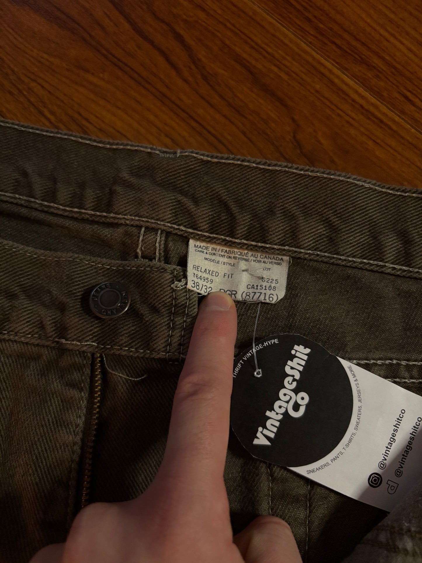 Vintage Kirkland Brown Jeans