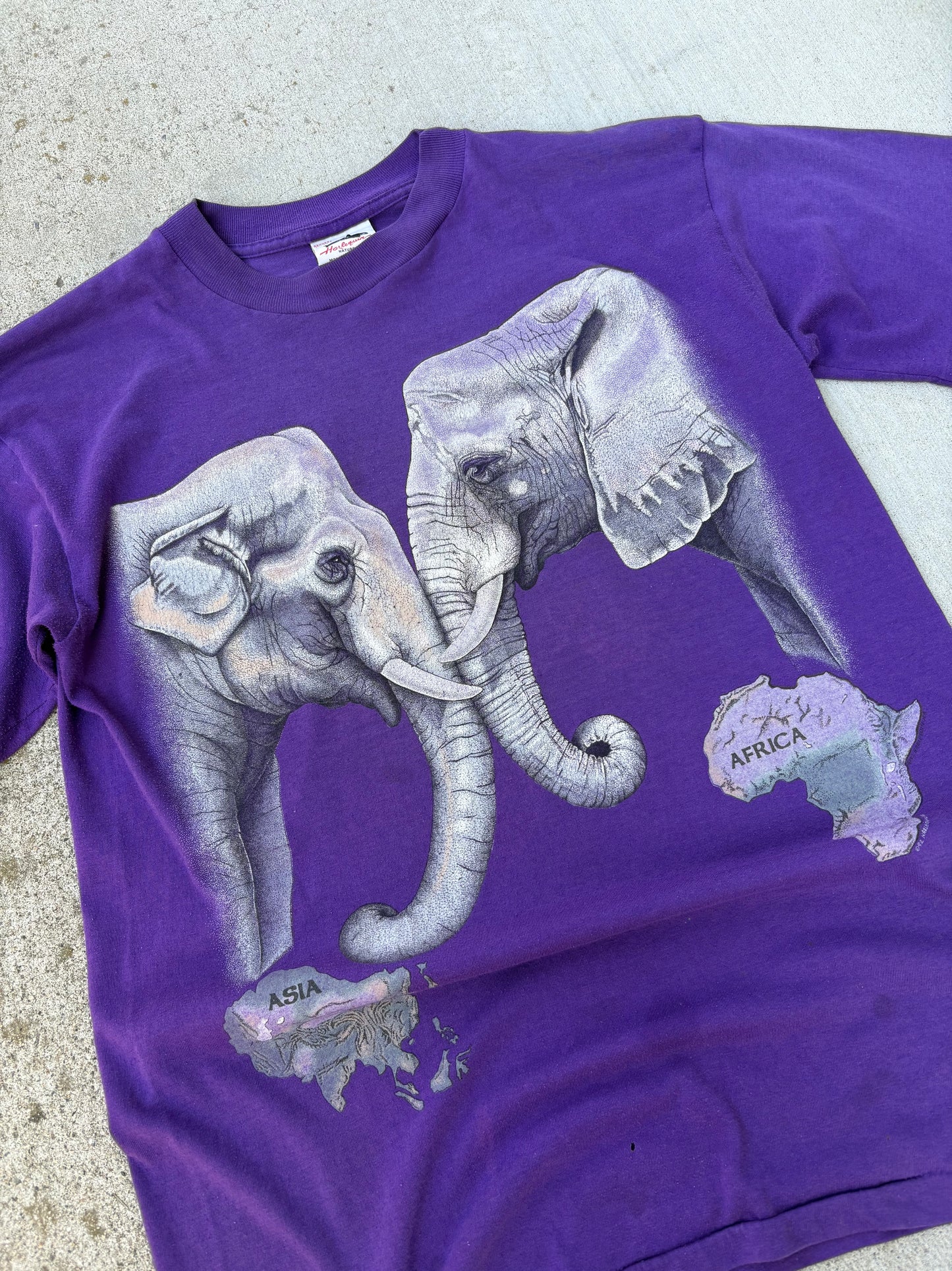 Vintage Elephant Africa Tee