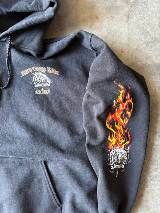 Fire Fighter Flame Hit Hoodie