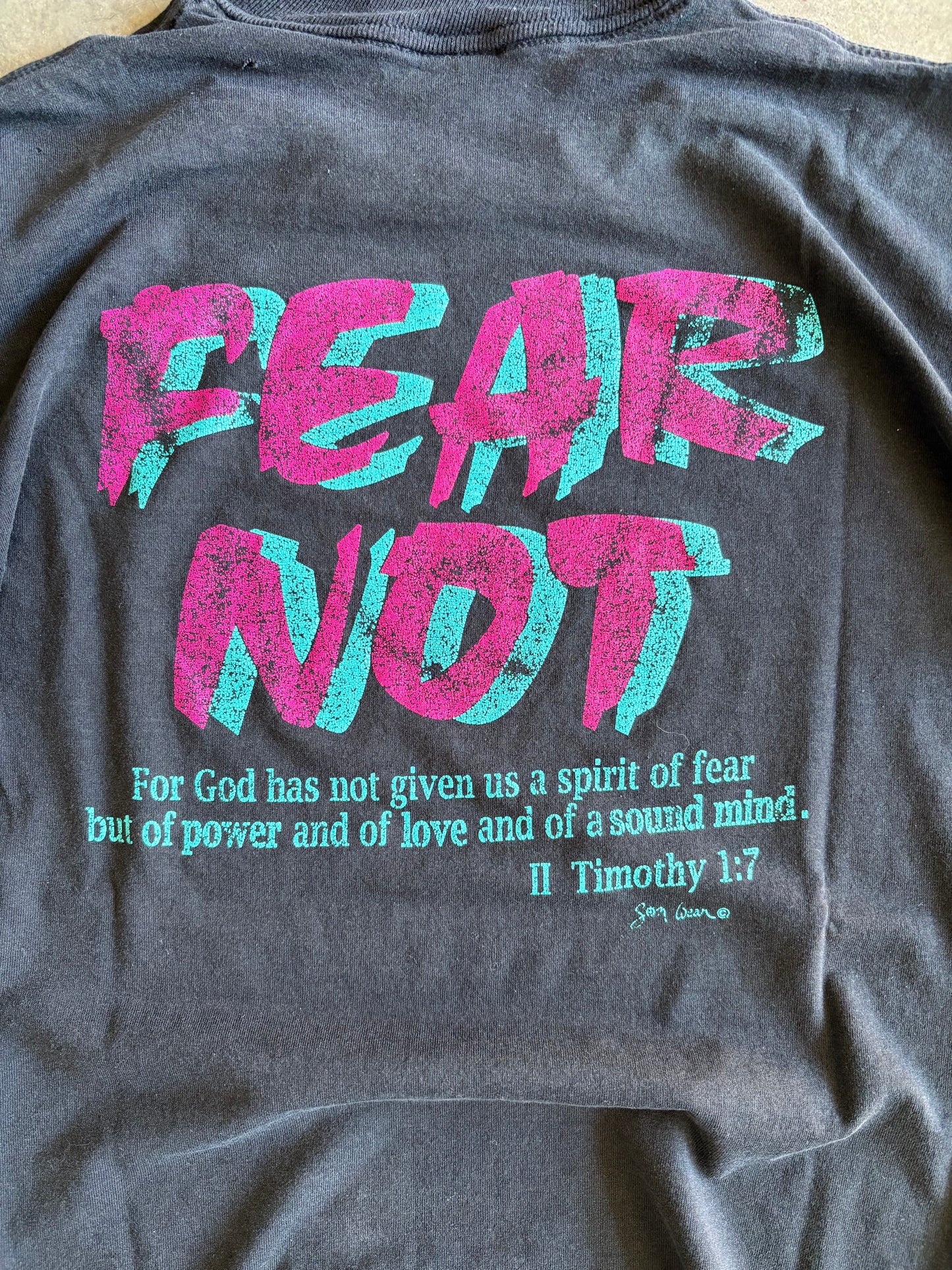Fear Not - God Vintage Tee