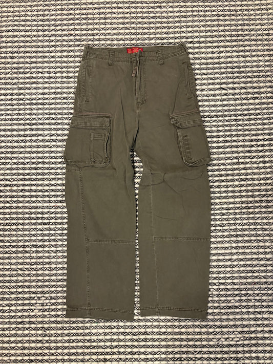Army Cargo Wide Leg Pants