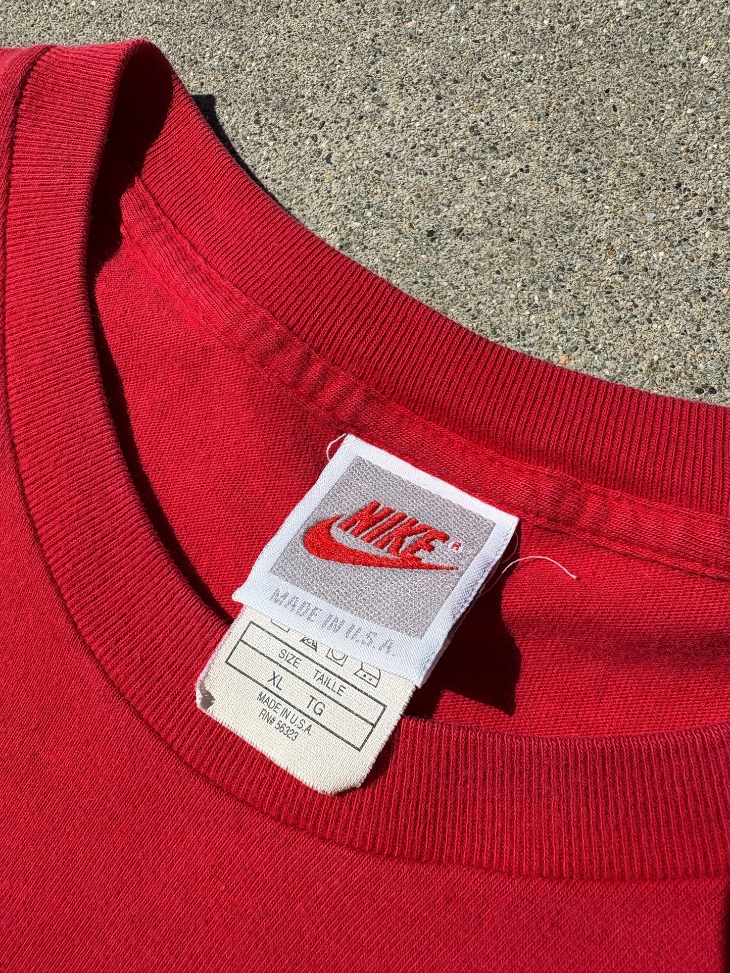 90s Red Nike Tee