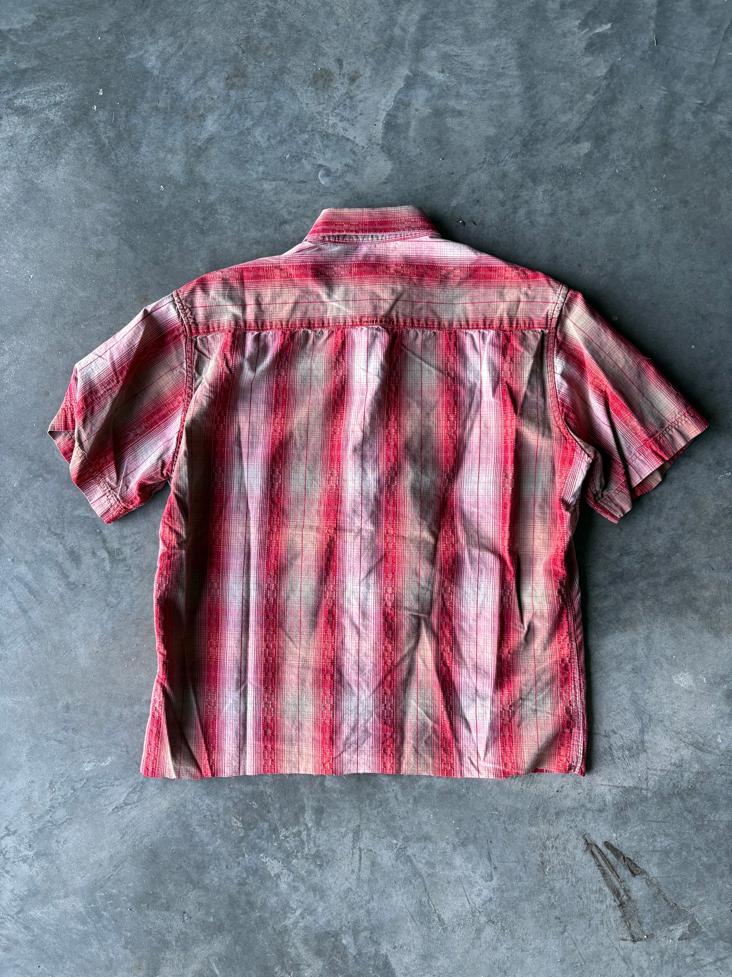 Point Zero Crop Button up