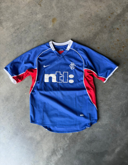 2001/2002 Glasgow Rangers Home Jersey