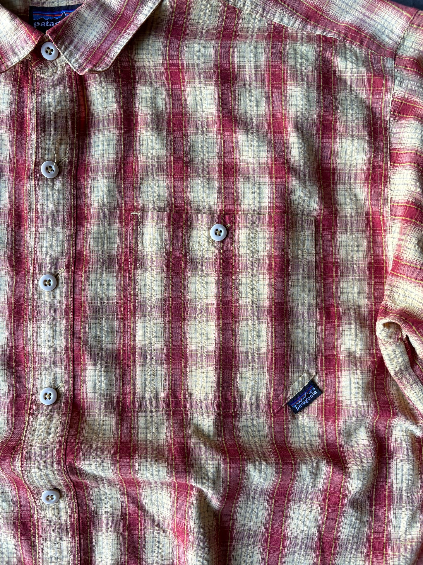 Patagonia Crop Button Up
