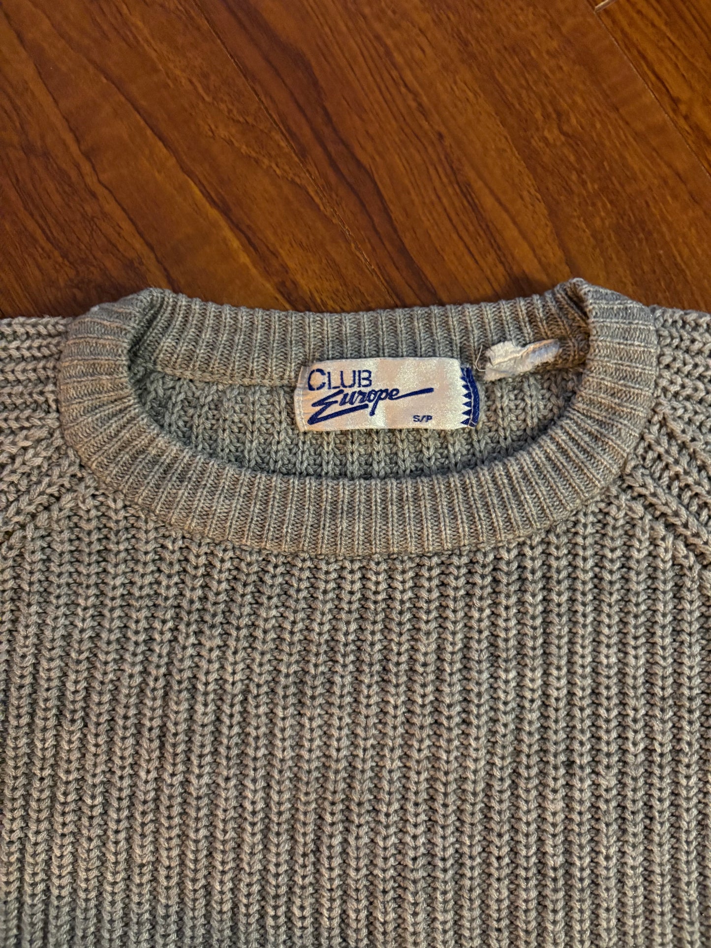 Vintage Knitted Crew