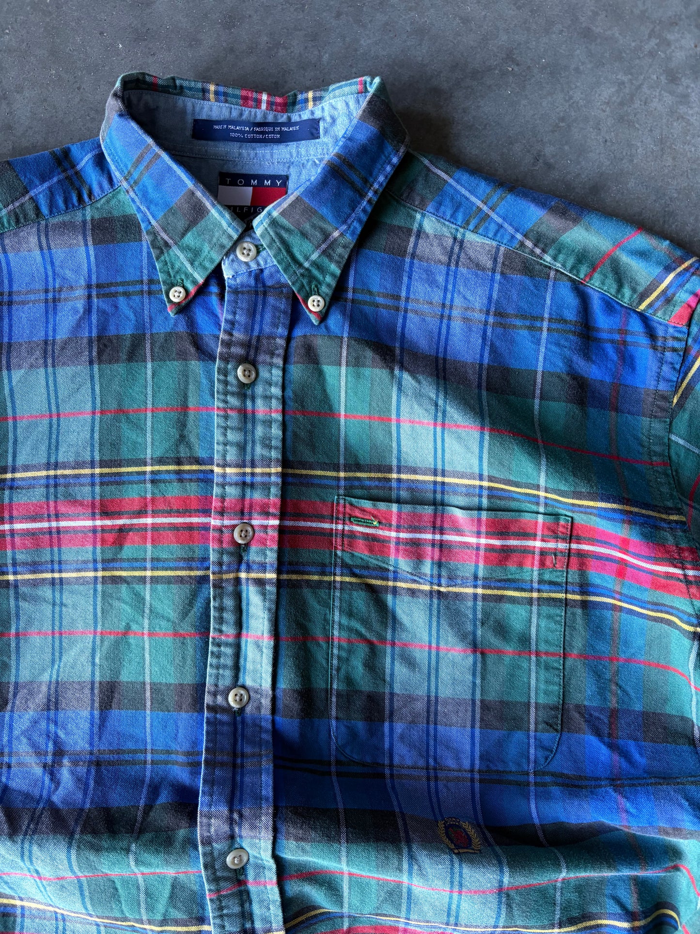 Vintage Tommy Hilfiger Long Sleeve Button Up