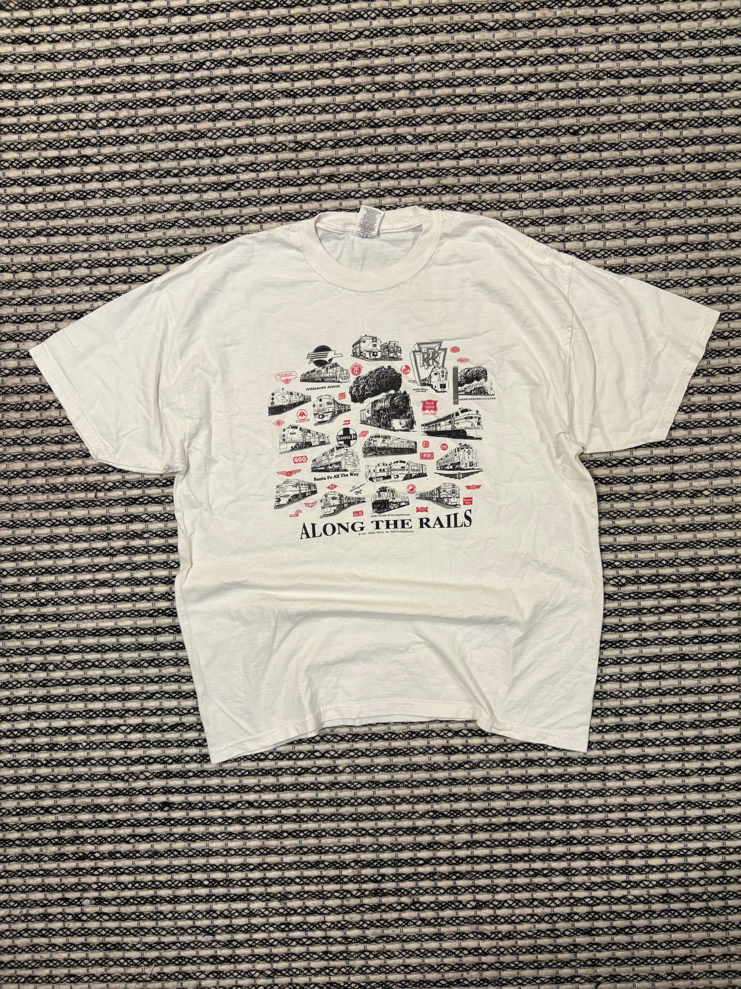 Vintage Train “Along the Rails” Tee