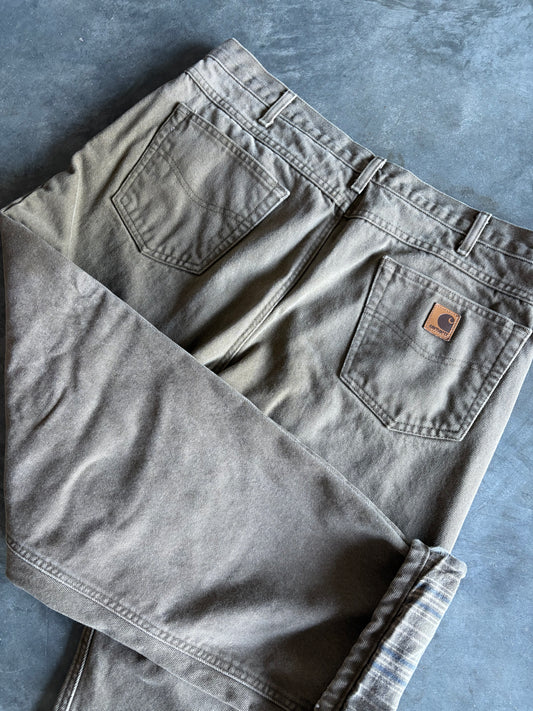 Tan Carhartt Lined Pants