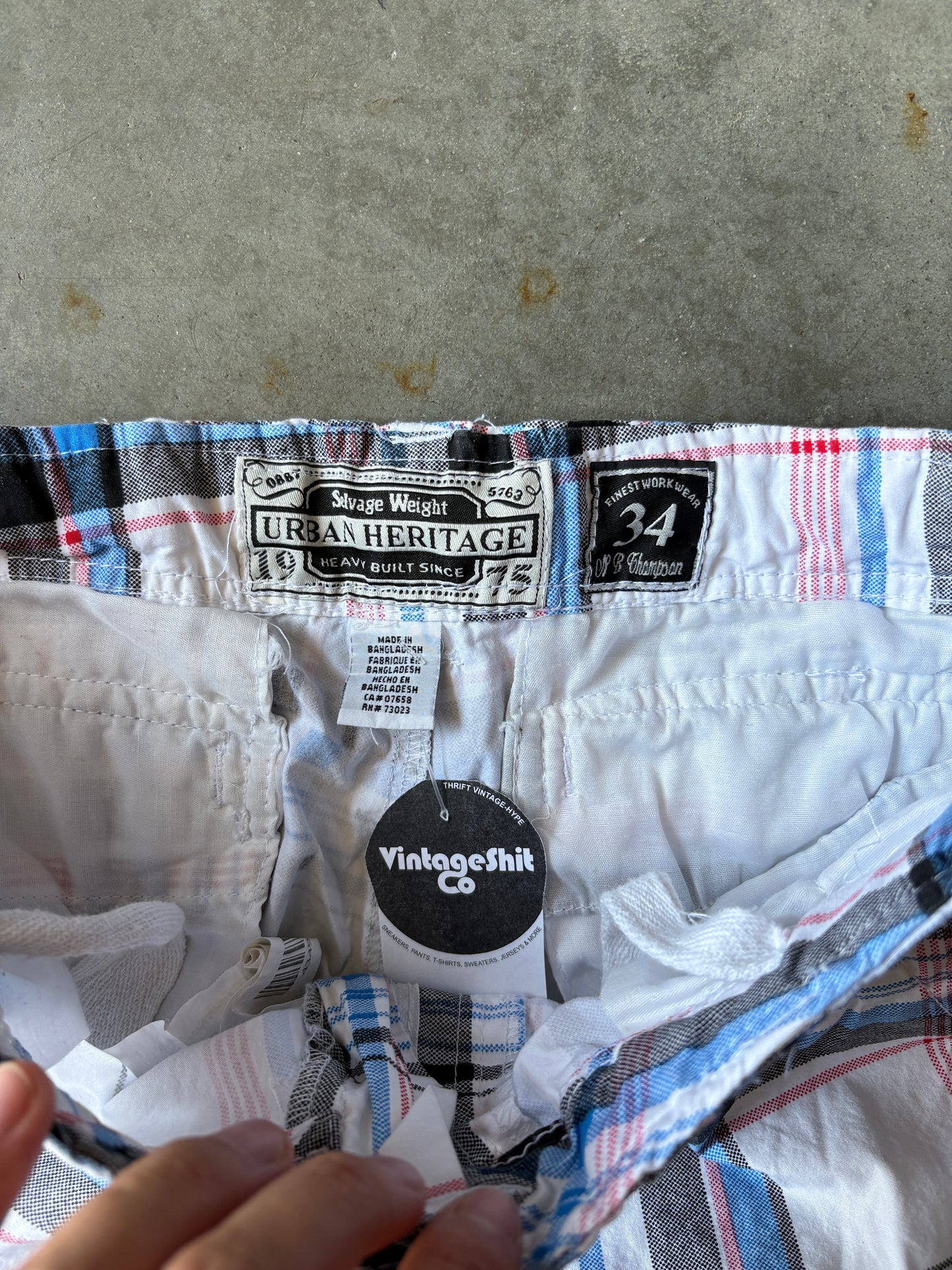 Plad 3/4 Shorts