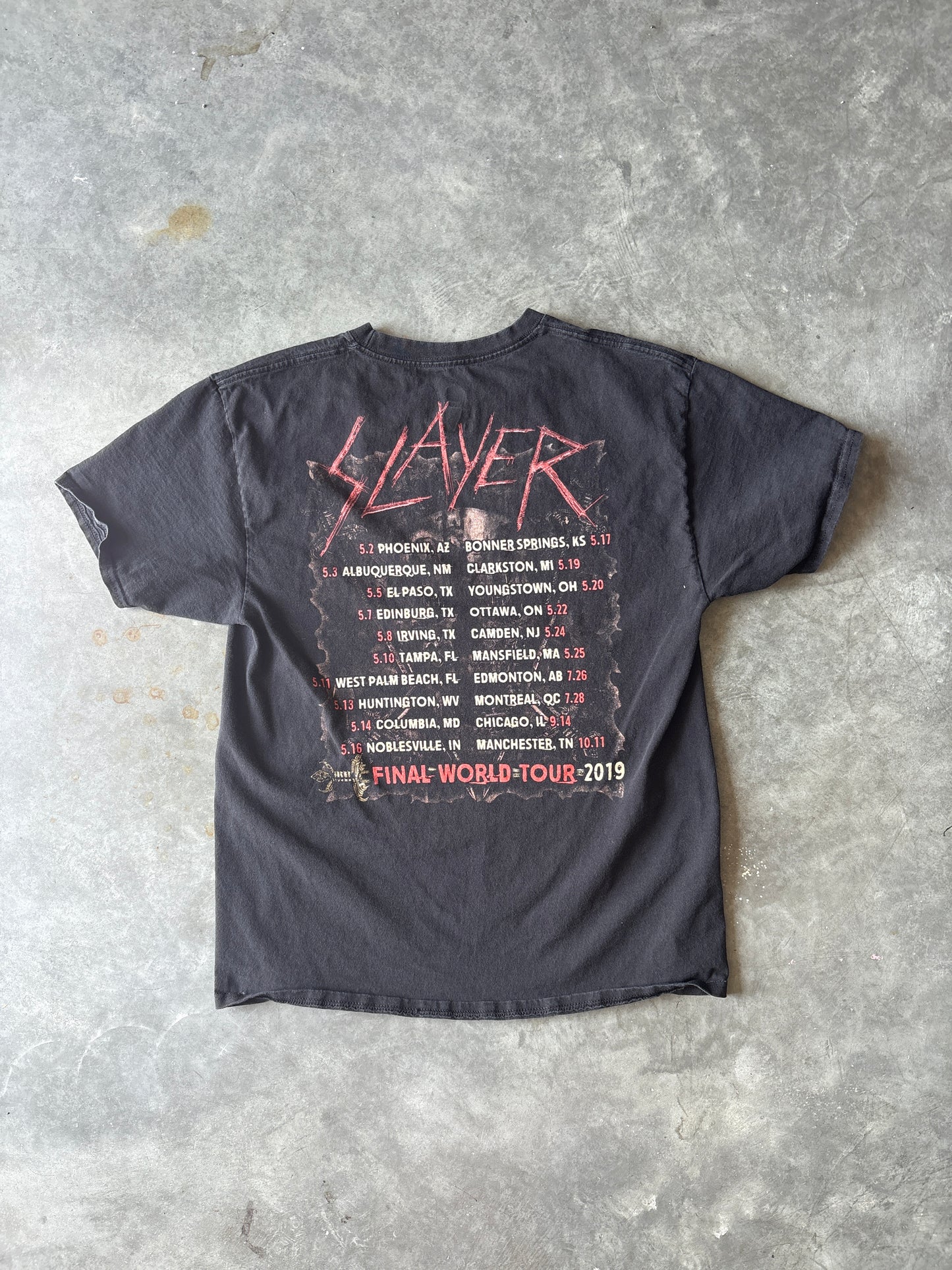 Slayer Tour Tee