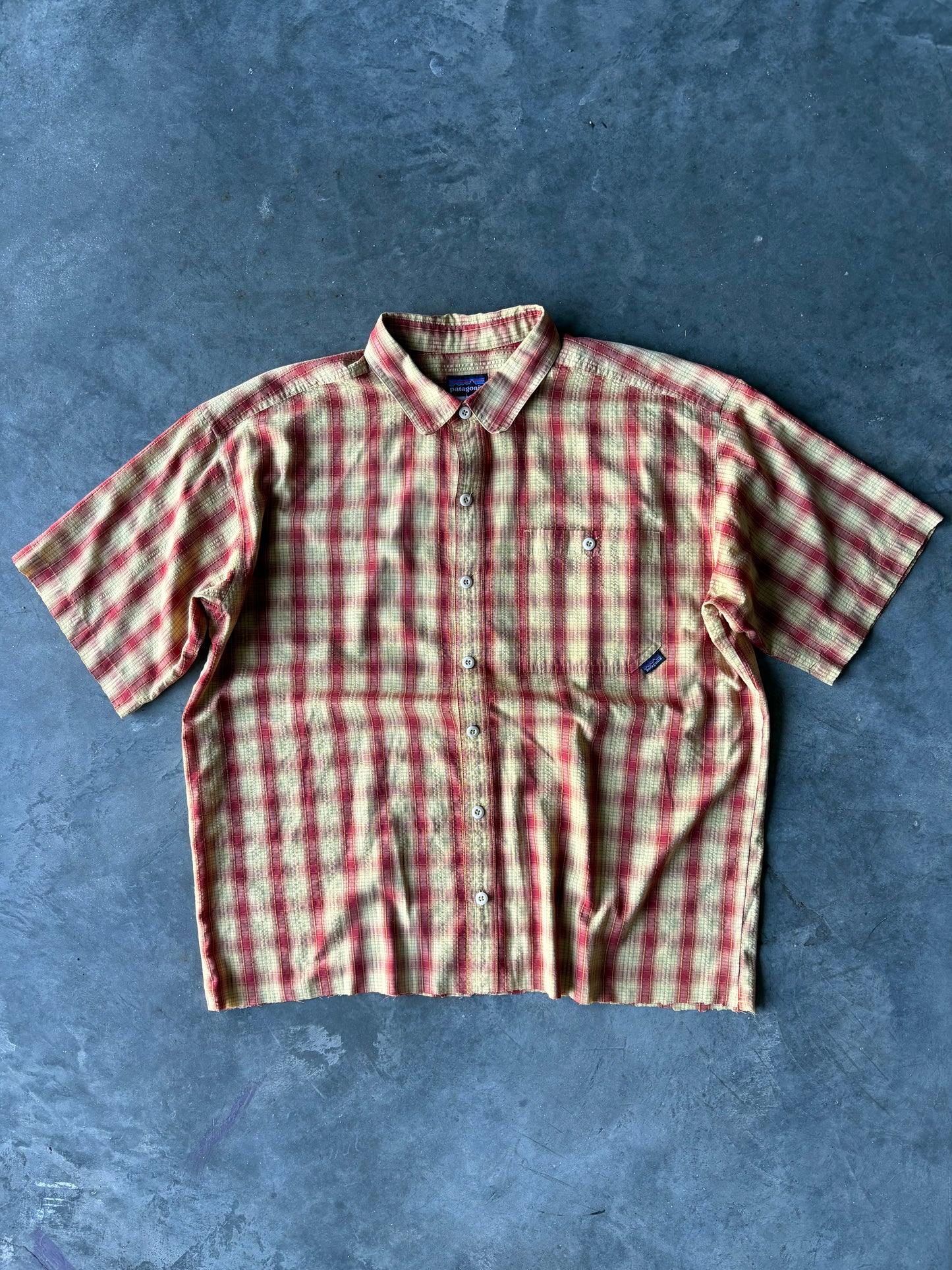 Patagonia Crop Button Up